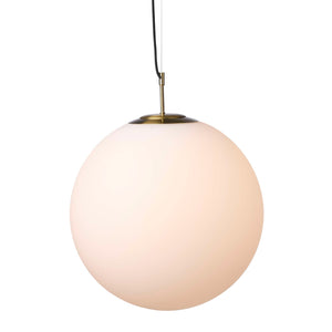 Nora Cafependel Ø50 cm – opal/messing