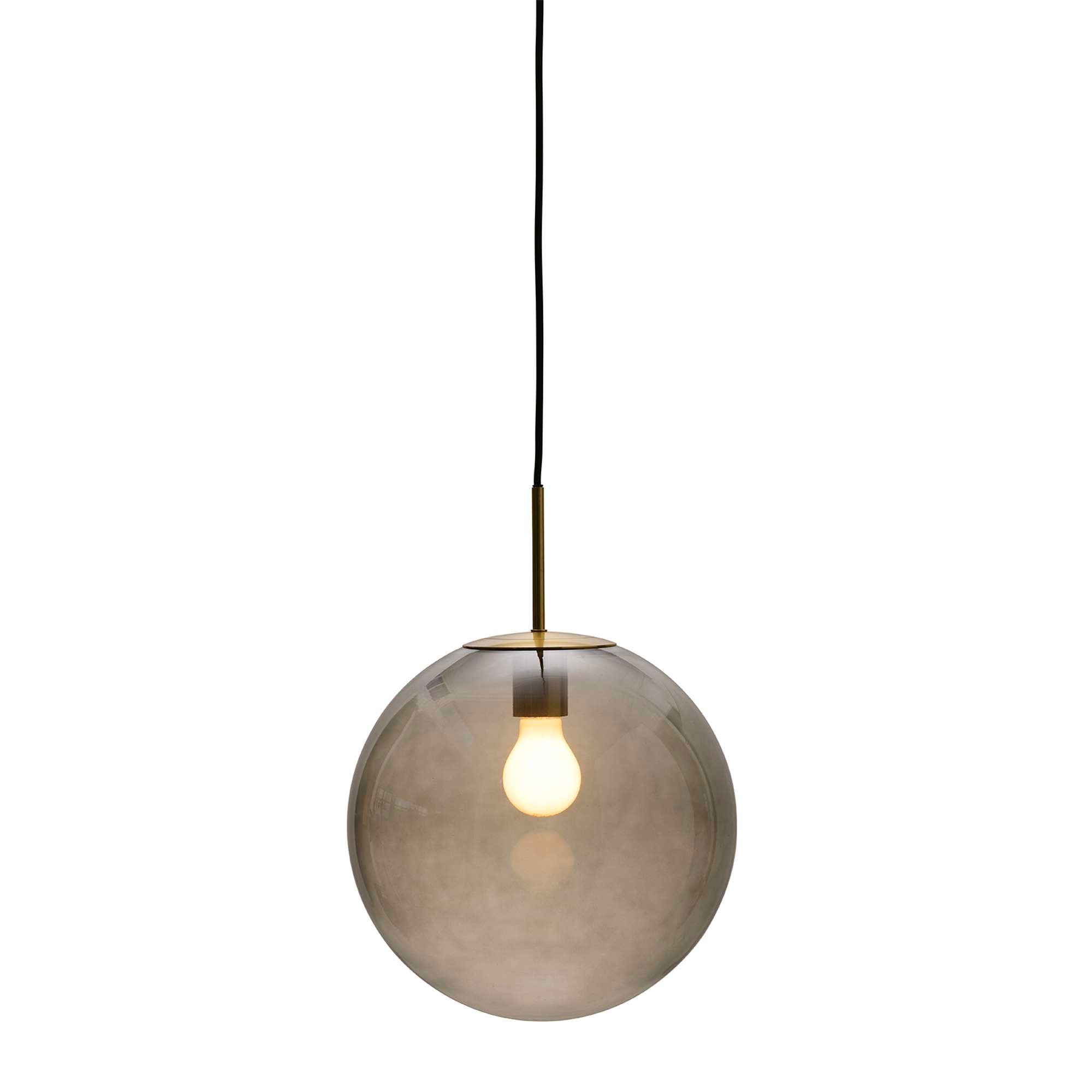 Nora Cafependel Ø30 cm – mørktonet/messing