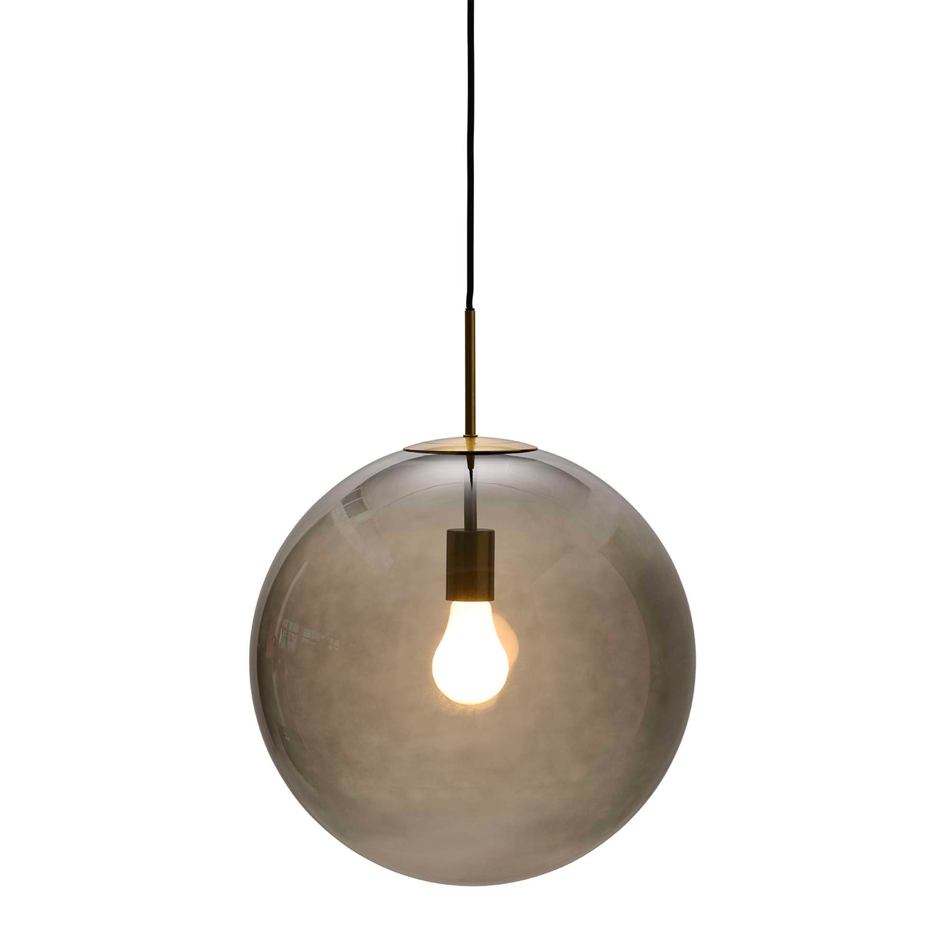 Nora Cafependel Ø40 cm – mørktonet/messing