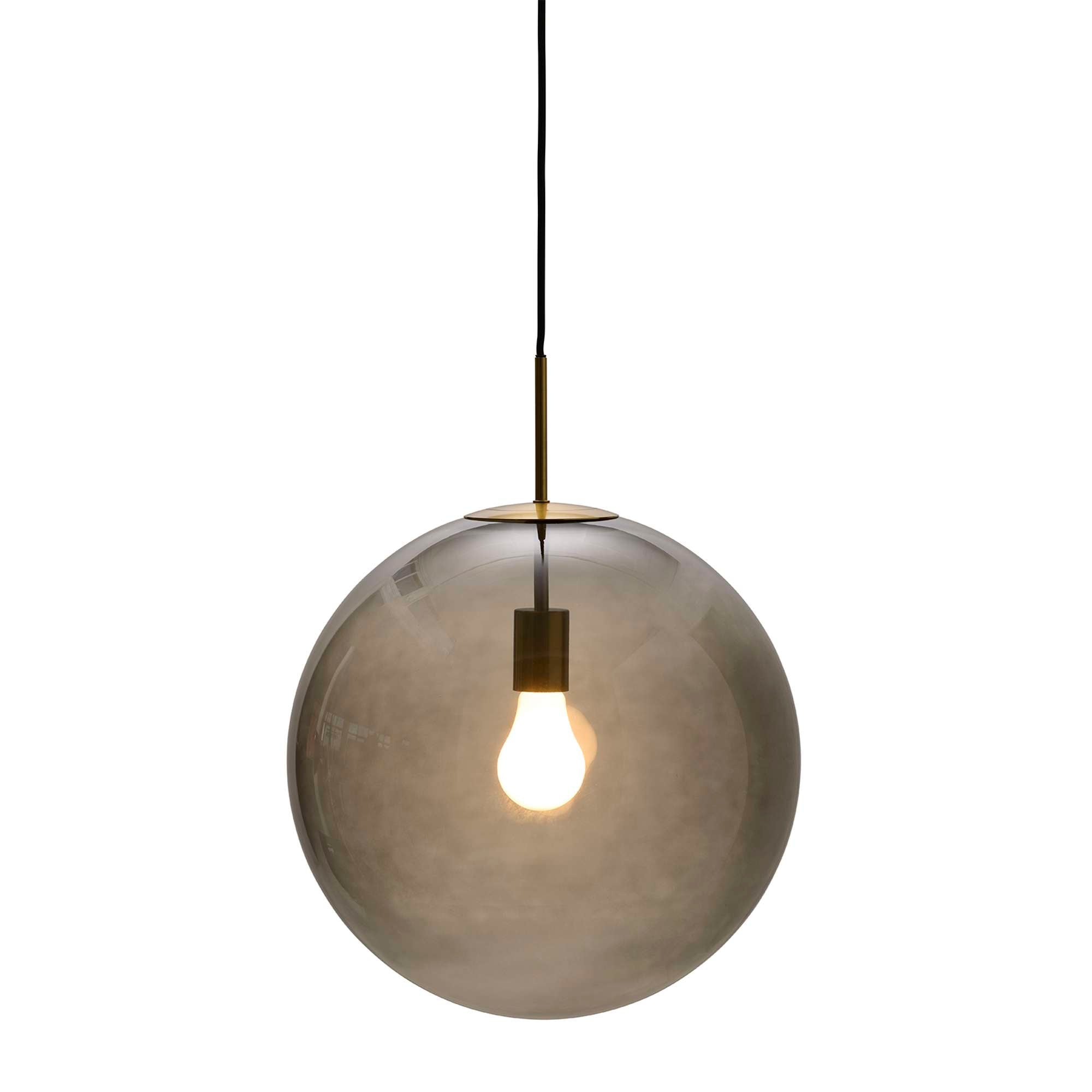 Nora Cafependel Ø40 cm – mørktonet/messing