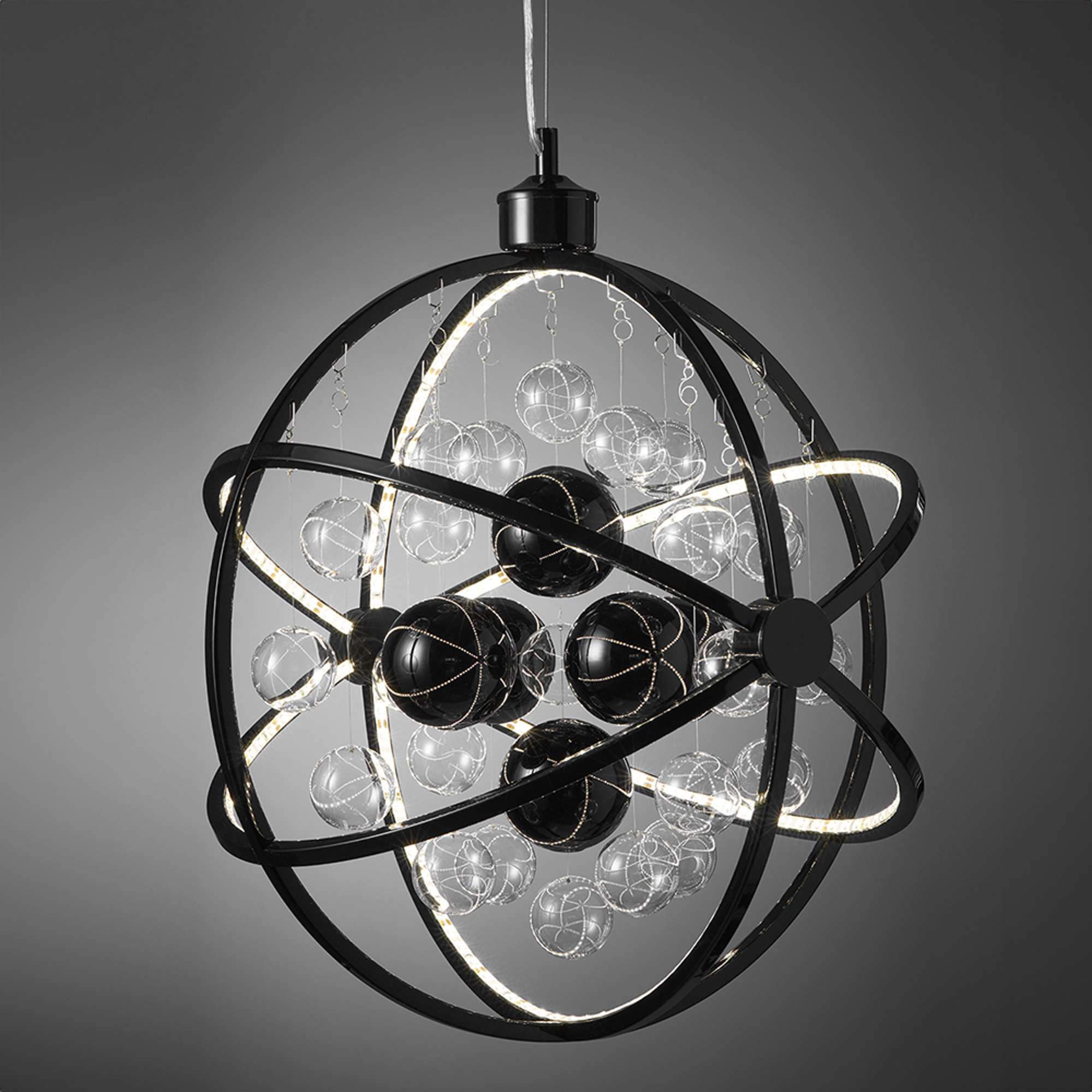 Galaxy LED Pendel Sort