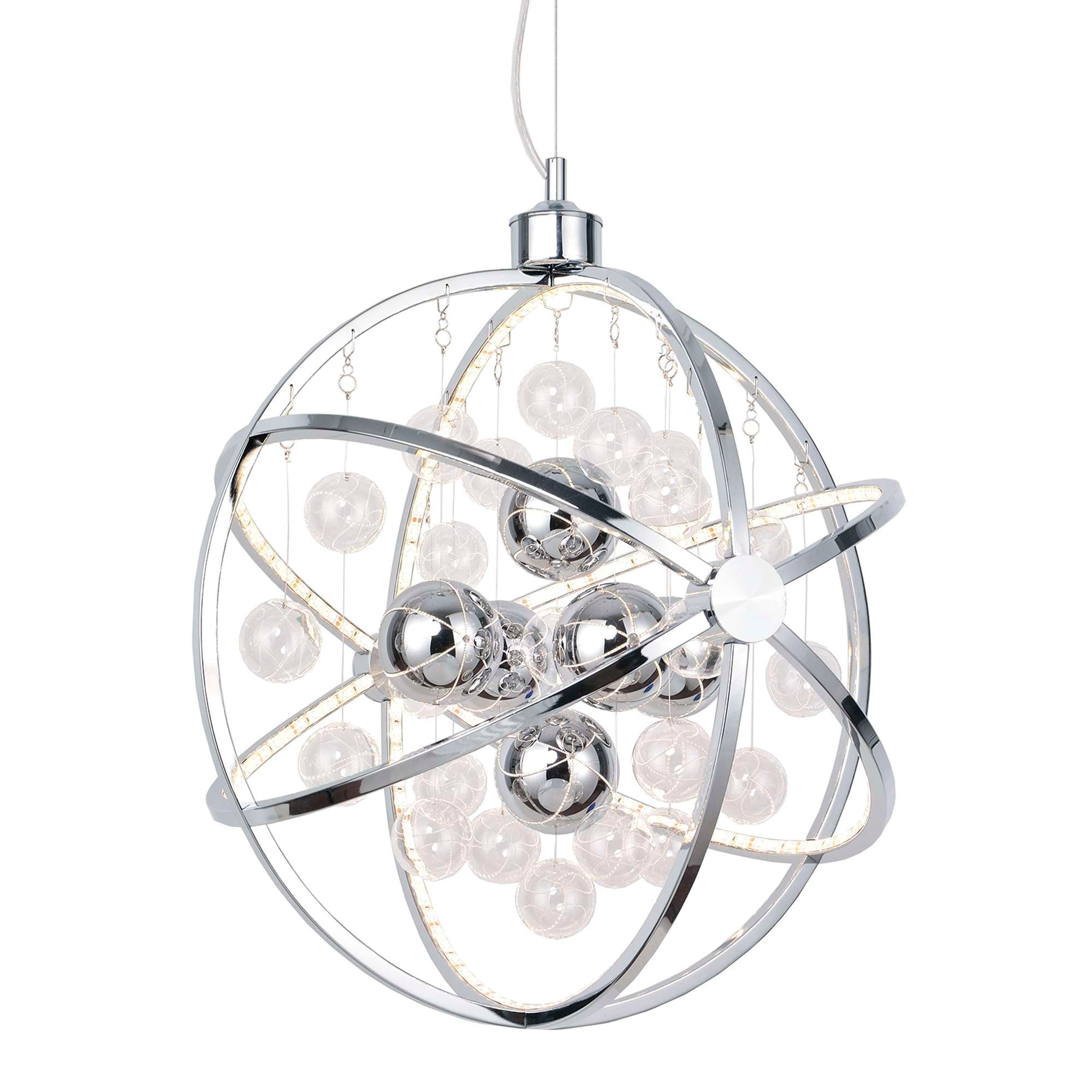 Galaxy LED Pendel Krom