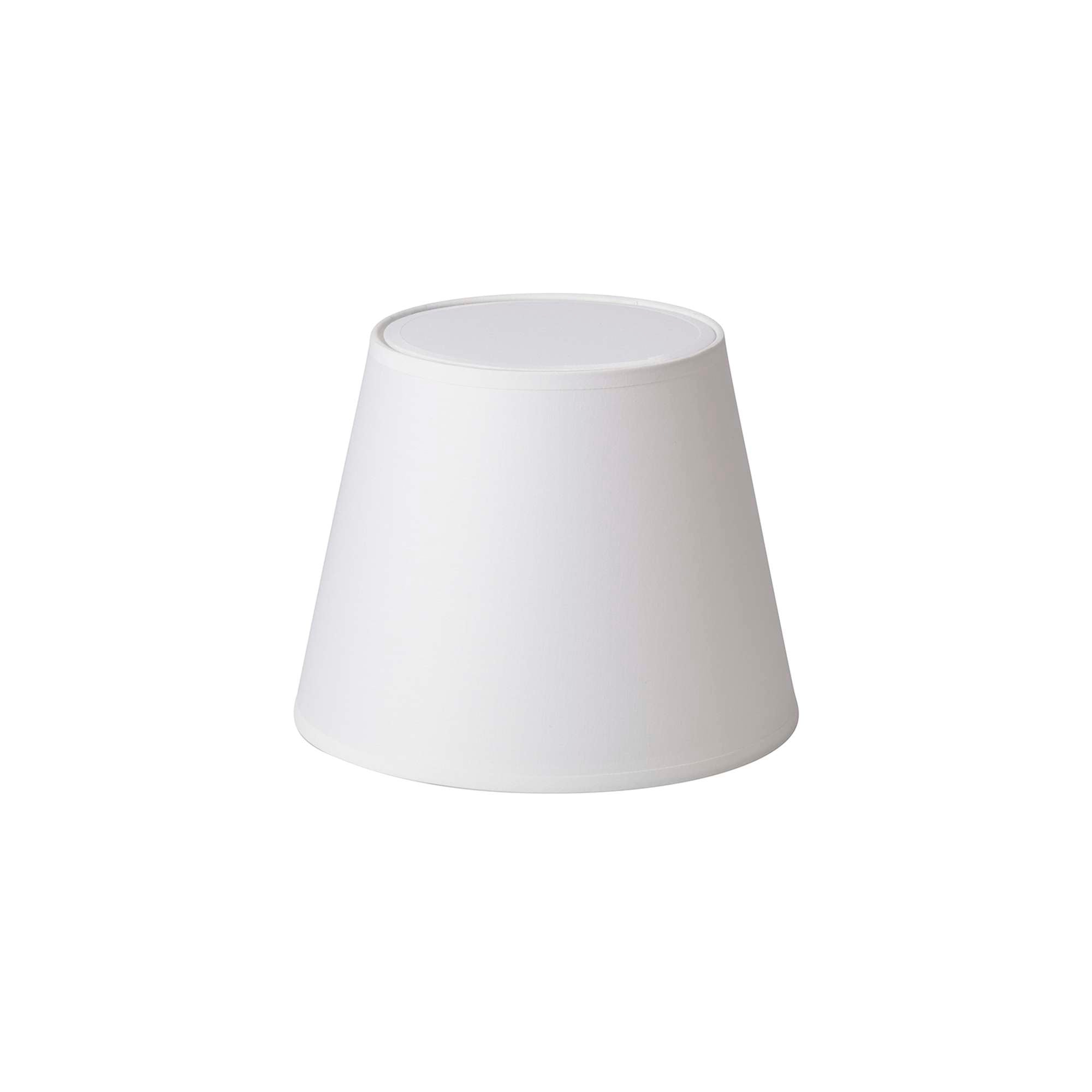 Emma Domus Lampeskærm 20 cm. Hvid