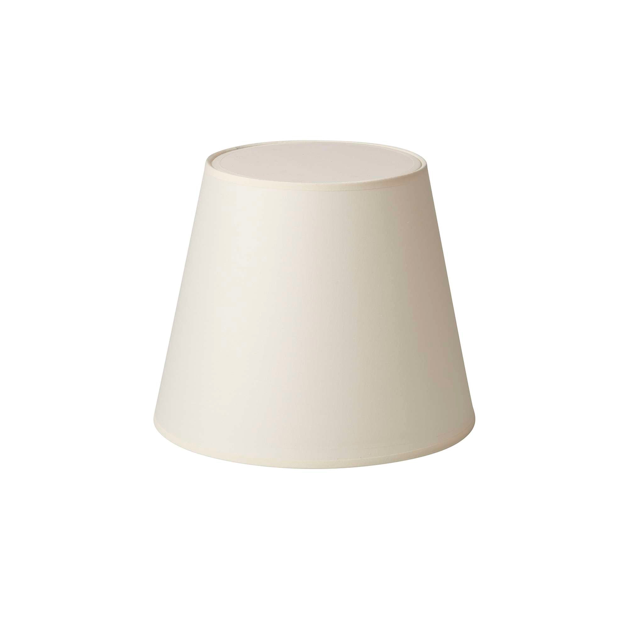 Emma Domus Lampeskærm 24,5 cm. Creme