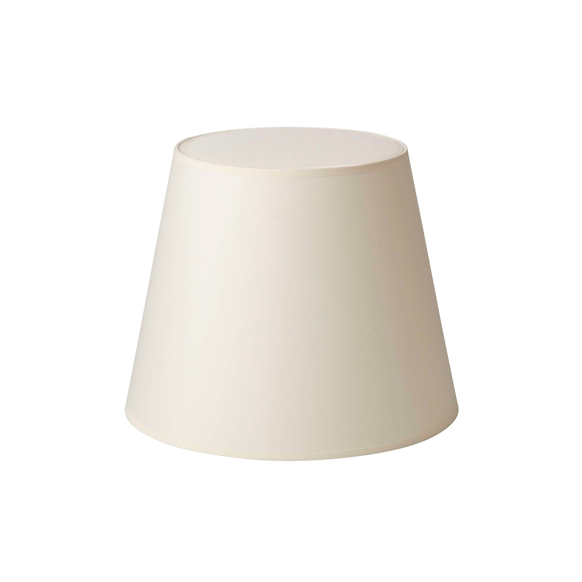 Emma Domus Lampeskærm 28,5 cm. Creme