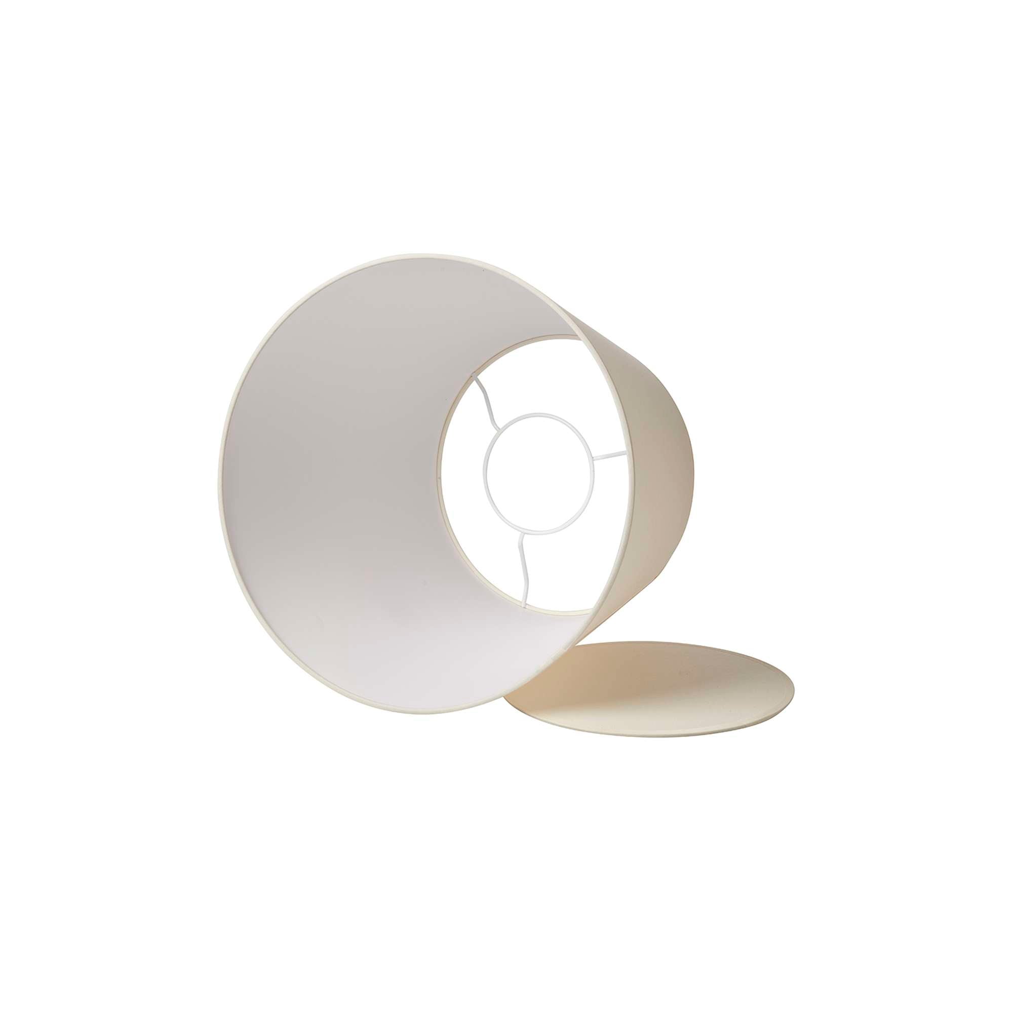 Emma Domus Lampeskærm 28,5 cm. Creme