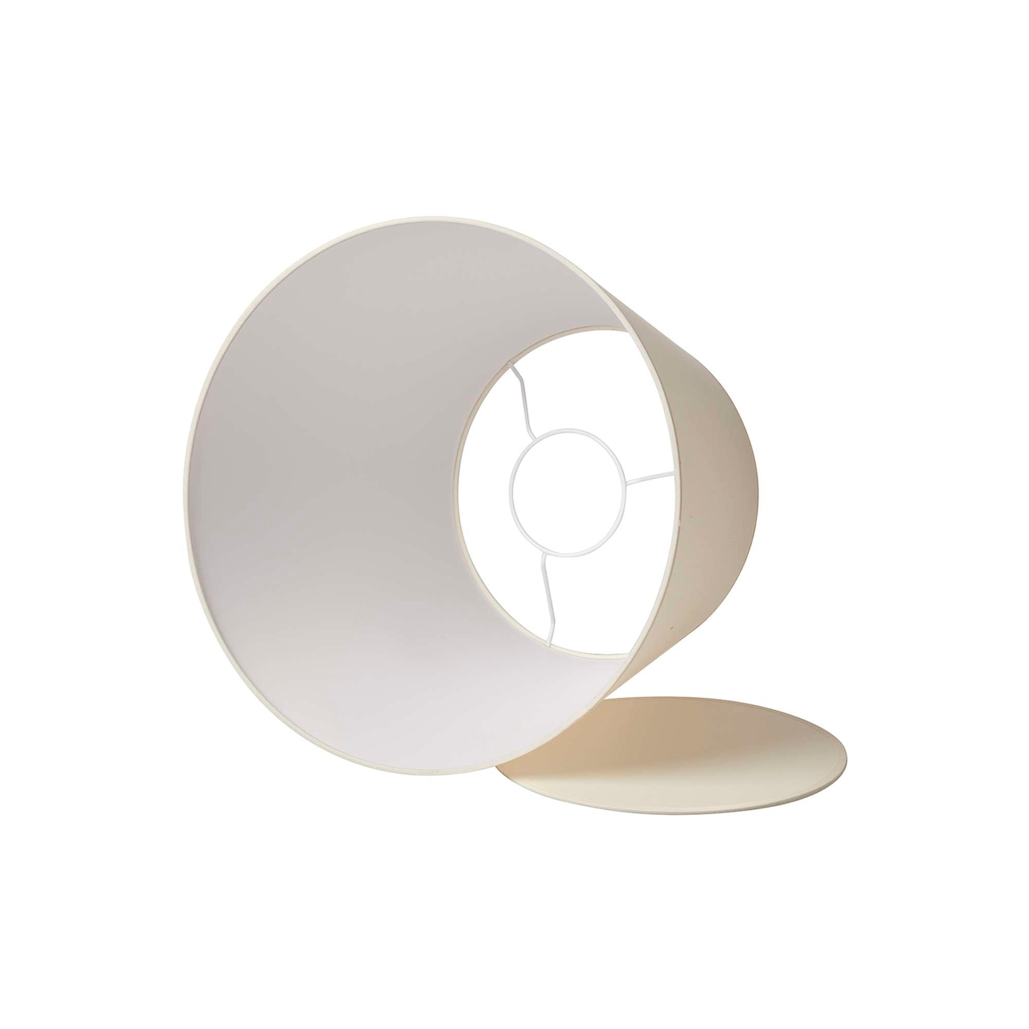 Emma Domus Lampeskærm 32,5 cm. Creme
