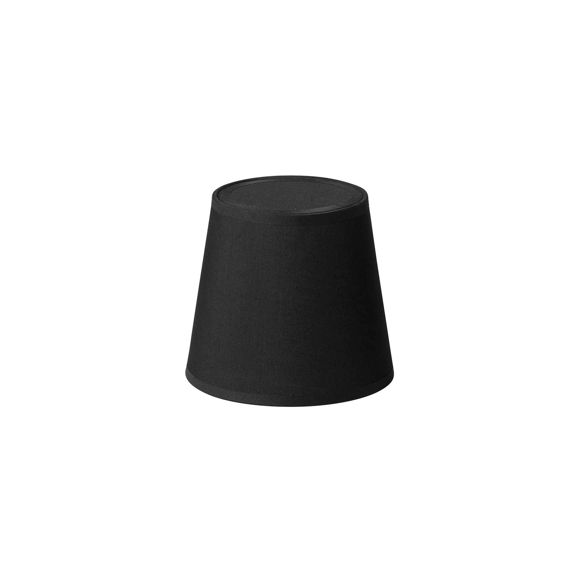 Emma Domus Lampeskærm 13,5 cm. Sort
