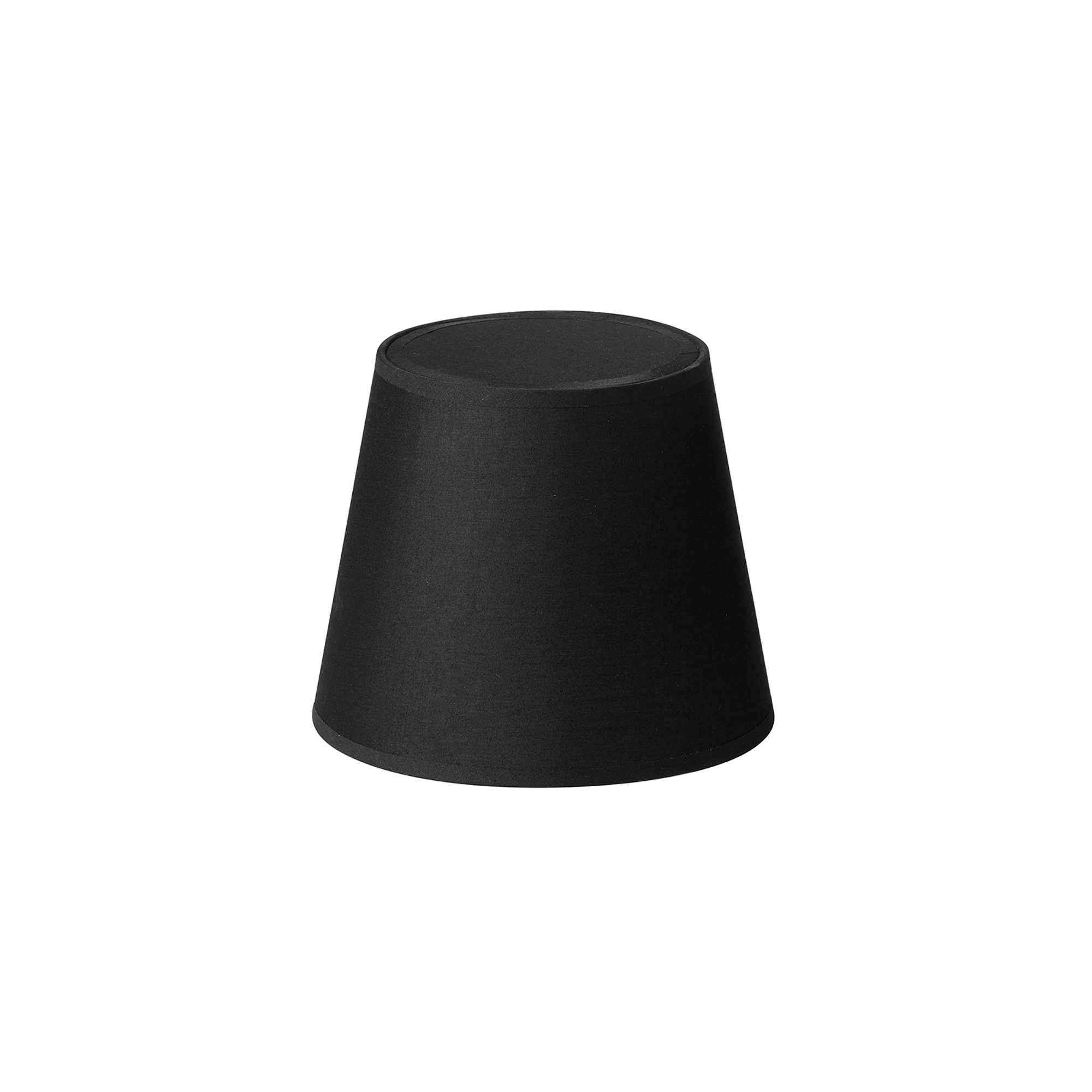 Emma Domus Lampeskærm 16,5 cm. Sort