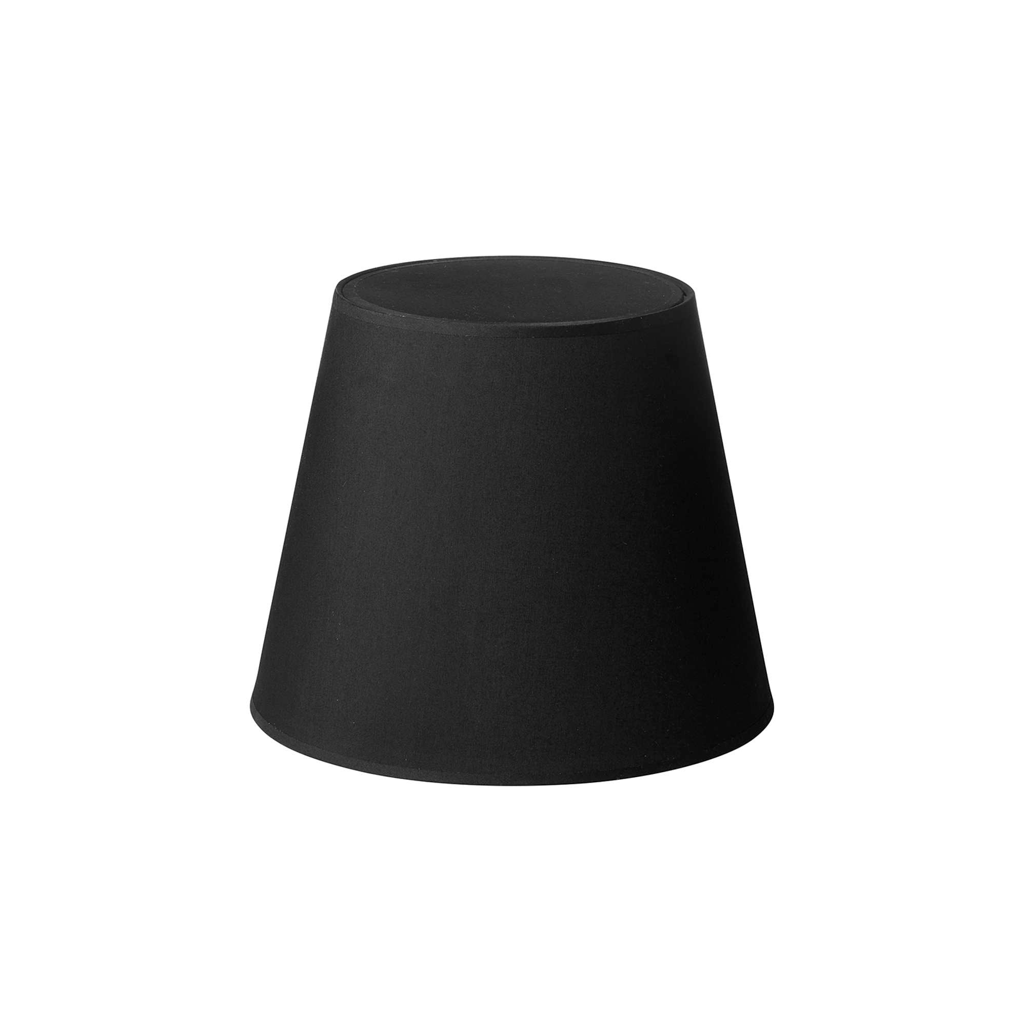 Emma Domus Lampeskærm 24,5 cm. Sort