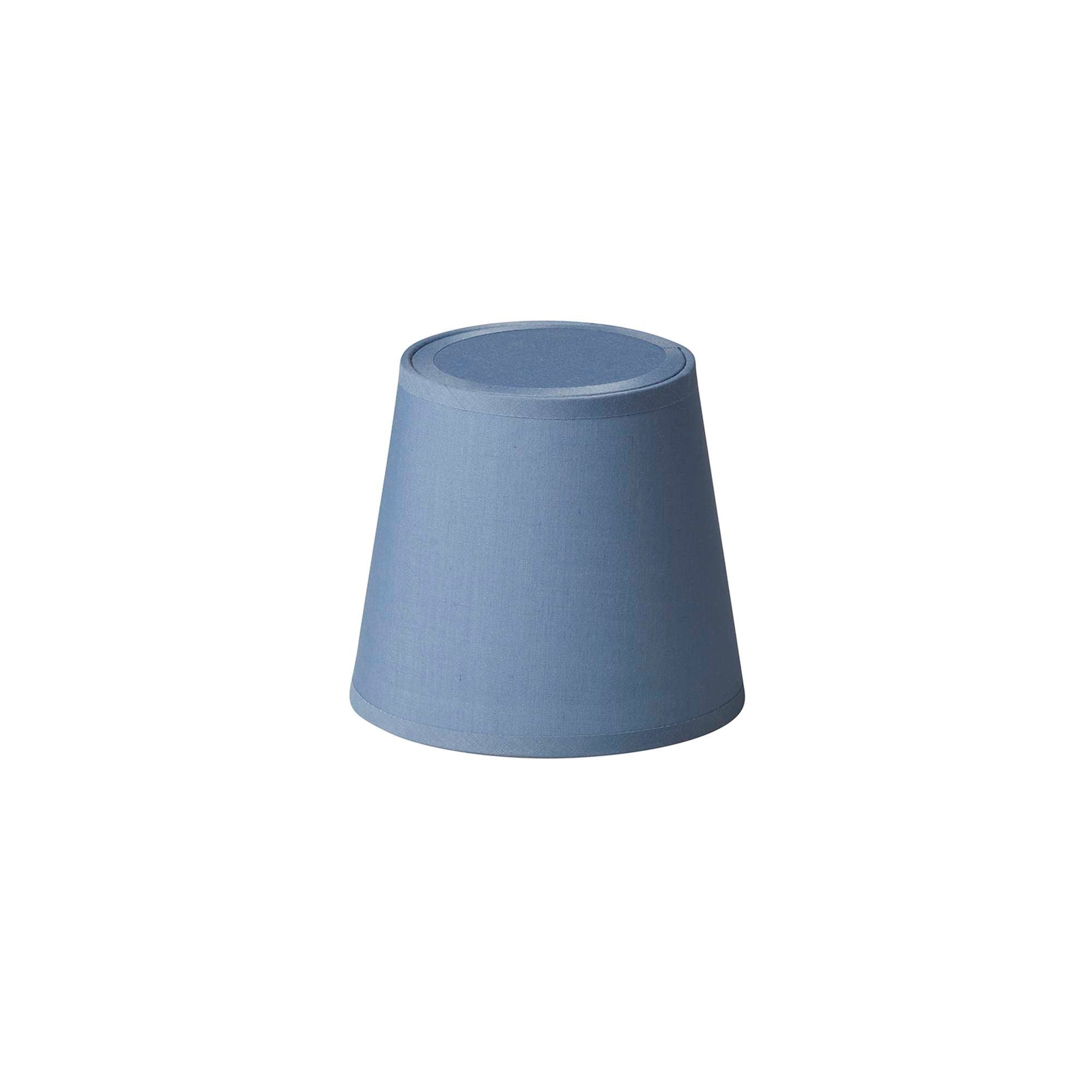 Emma Domus Lampeskærm 13,5 cm. Cerulean blå
