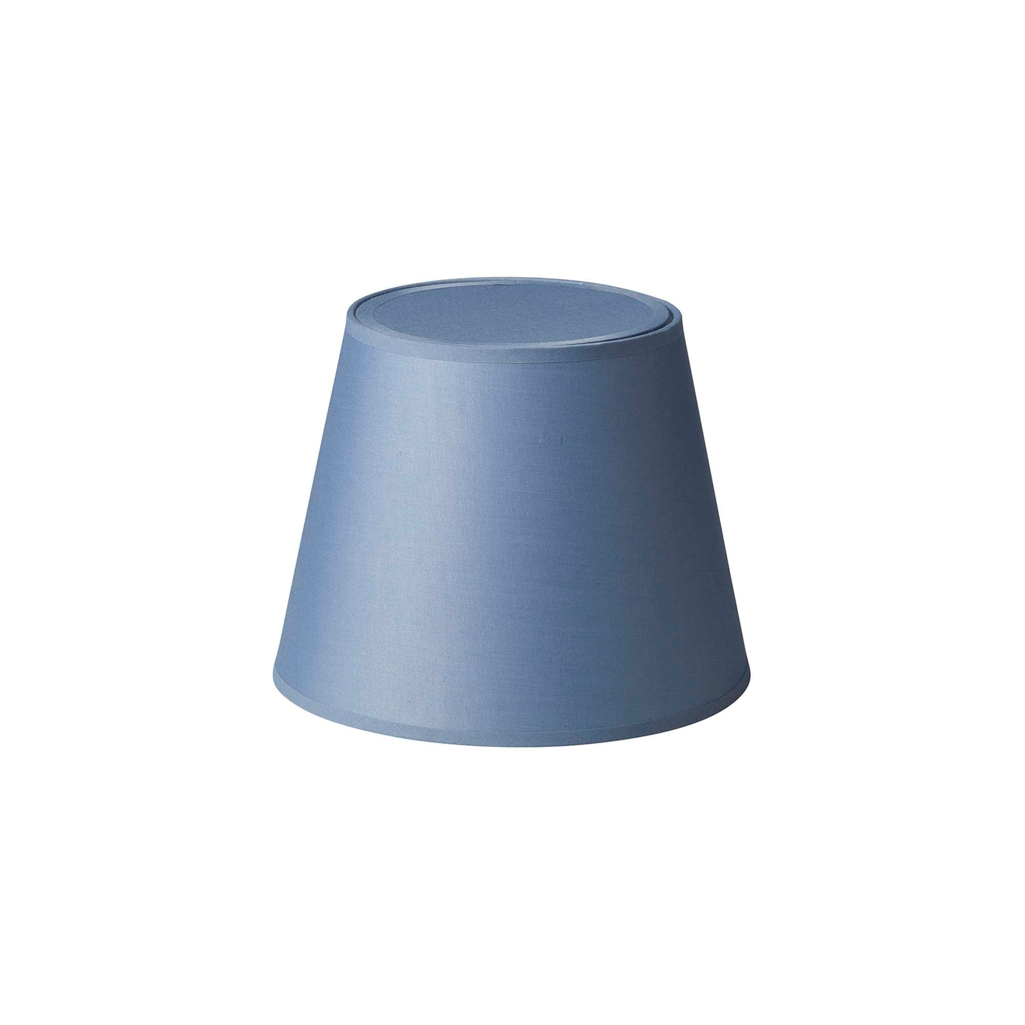 Emma Domus Lampeskærm 20 cm. Cerulean blå