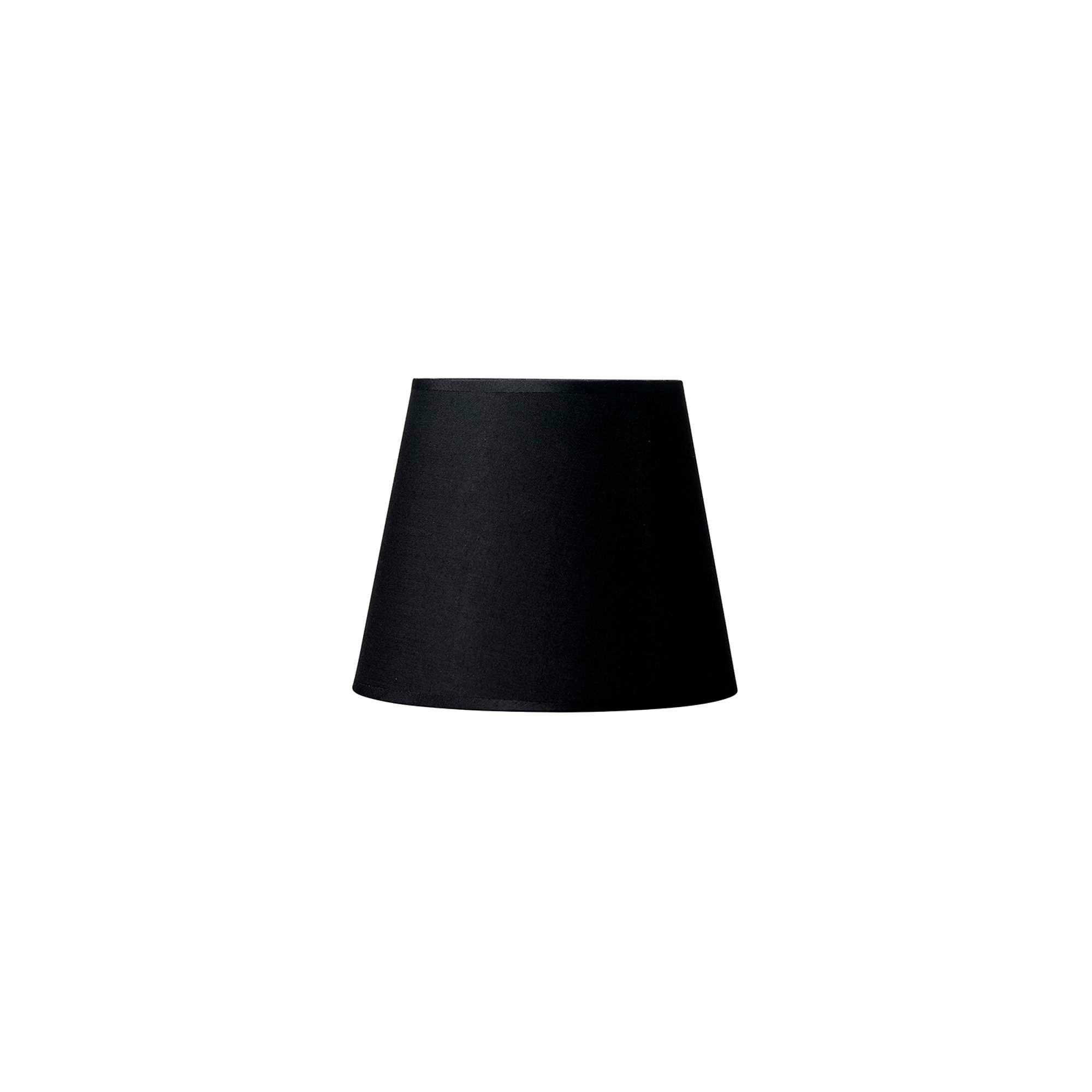 Isabella Domus Lampeskærm 16,5 cm. Sort/guld