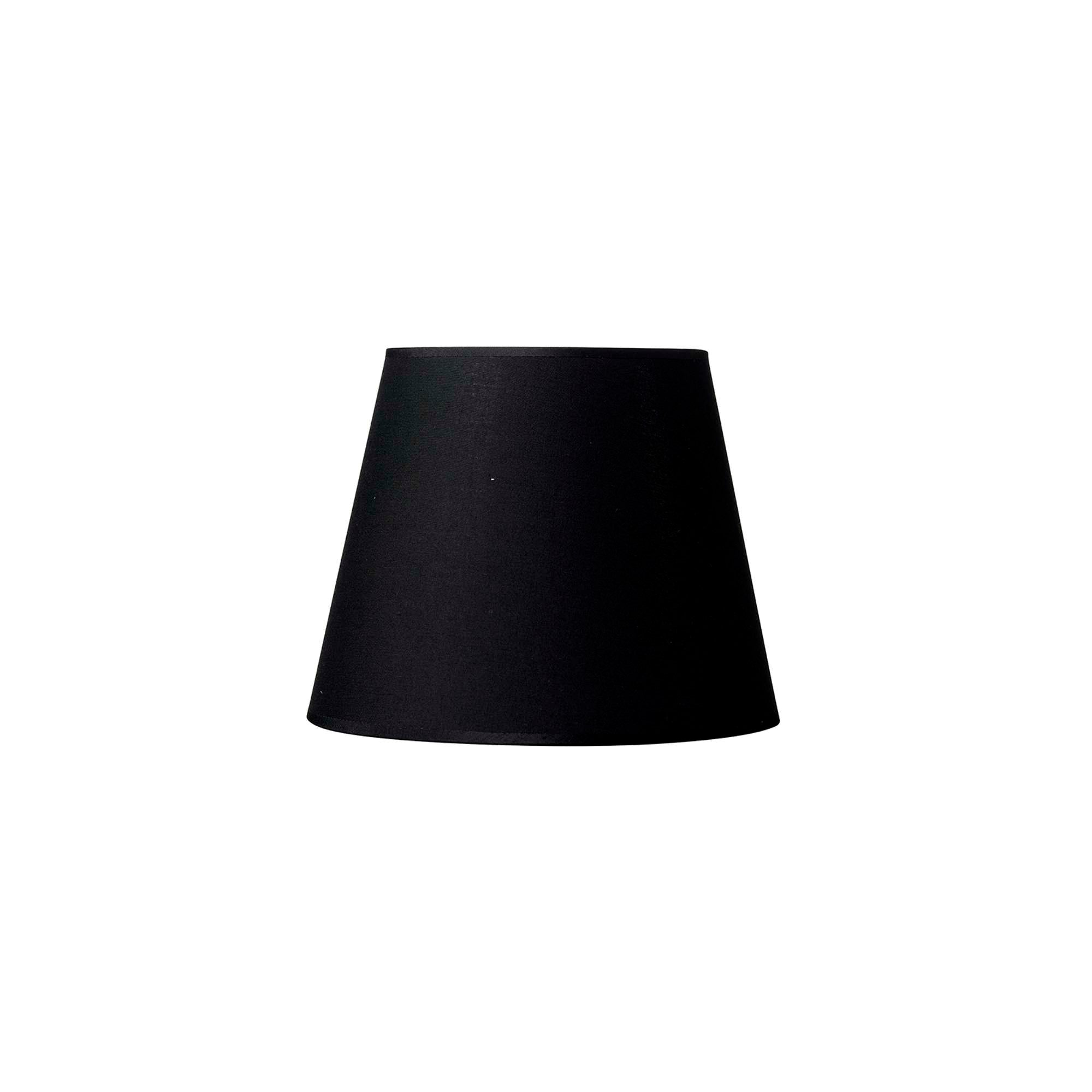 Isabella Domus Lampeskærm 20 cm. Sort/guld