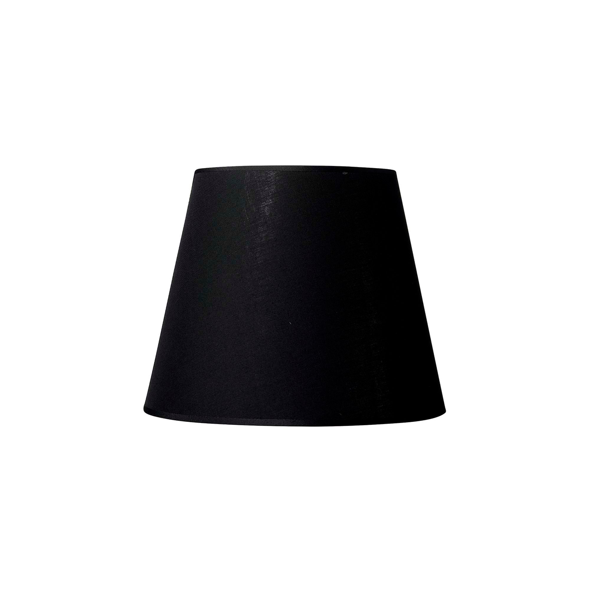 Isabella Domus Lampeskærm 24,5 cm. Sort/guld