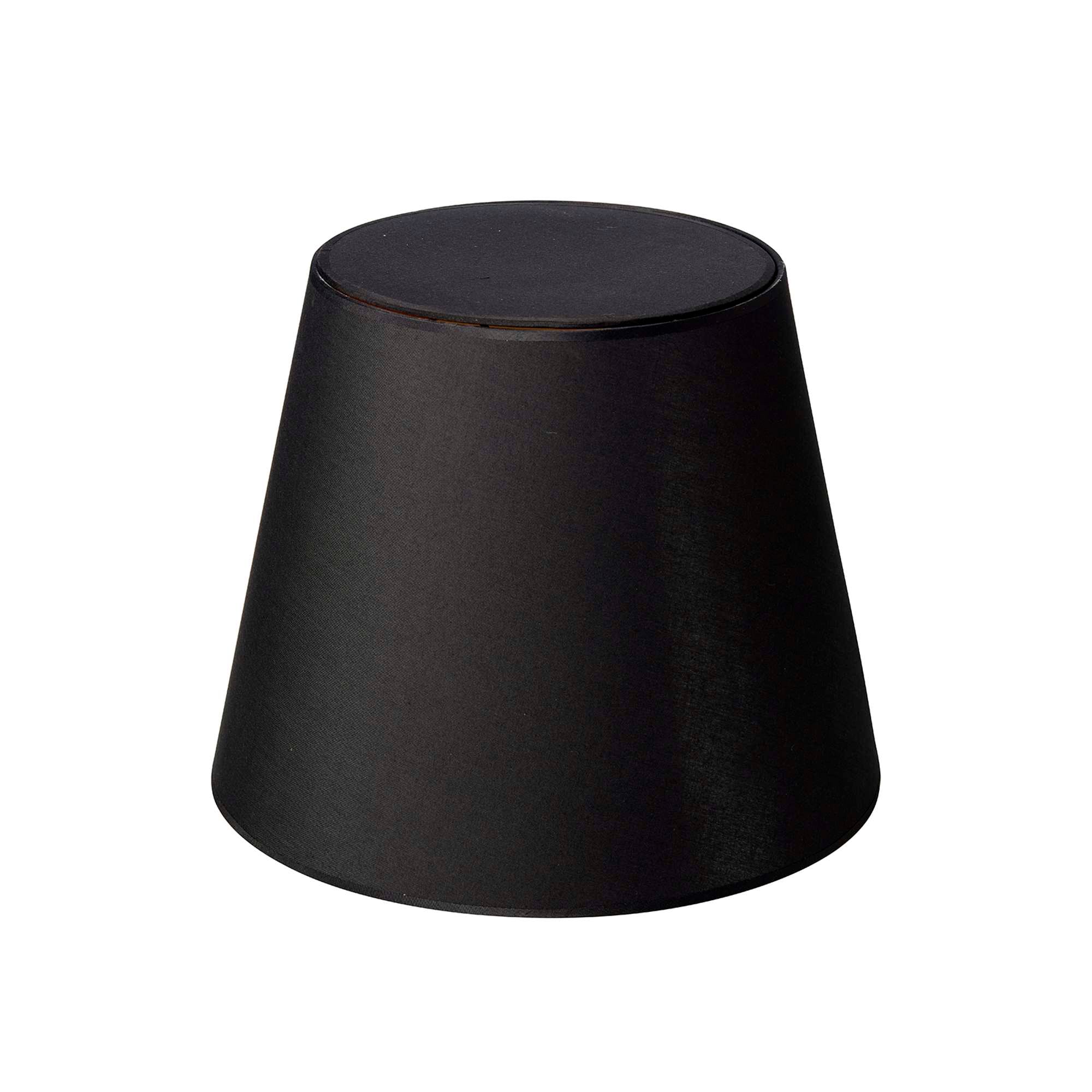 Isabella Domus Lampeskærm 32,5 cm. Sort/guld