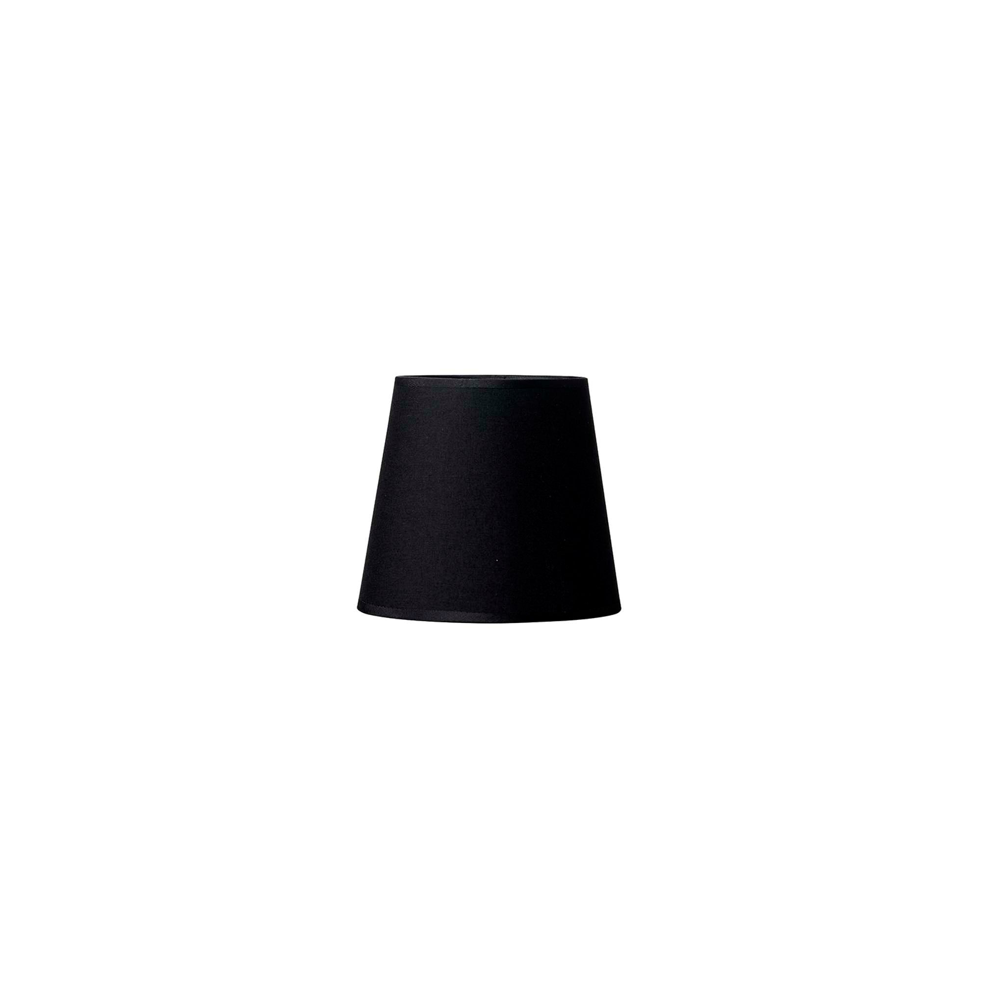 Isabella Domus Lampeskærm 13,5 cm. Sort/kobber