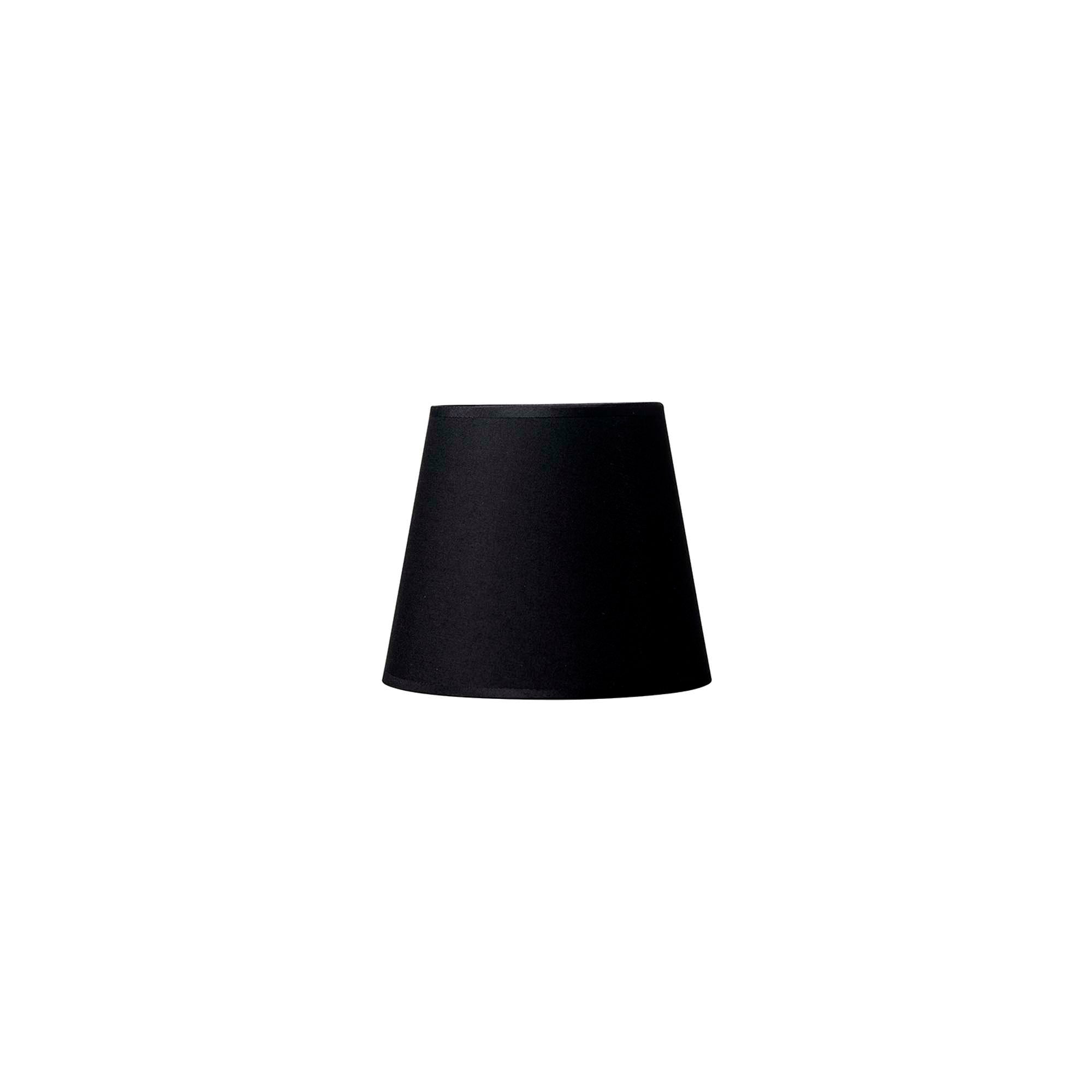 Isabella Domus Lampeskærm 14,5 cm. Sort/kobber