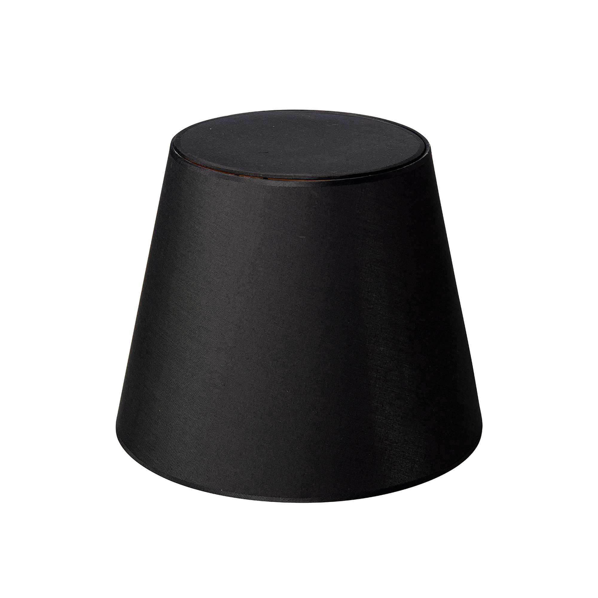 Isabella Domus Lampeskærm 32,5 cm. Sort/kobber