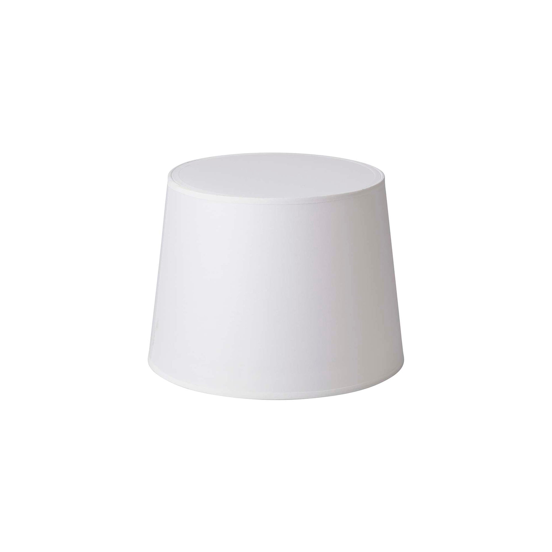 Emma Cabana Lampeskærm 22 cm. Hvid_1