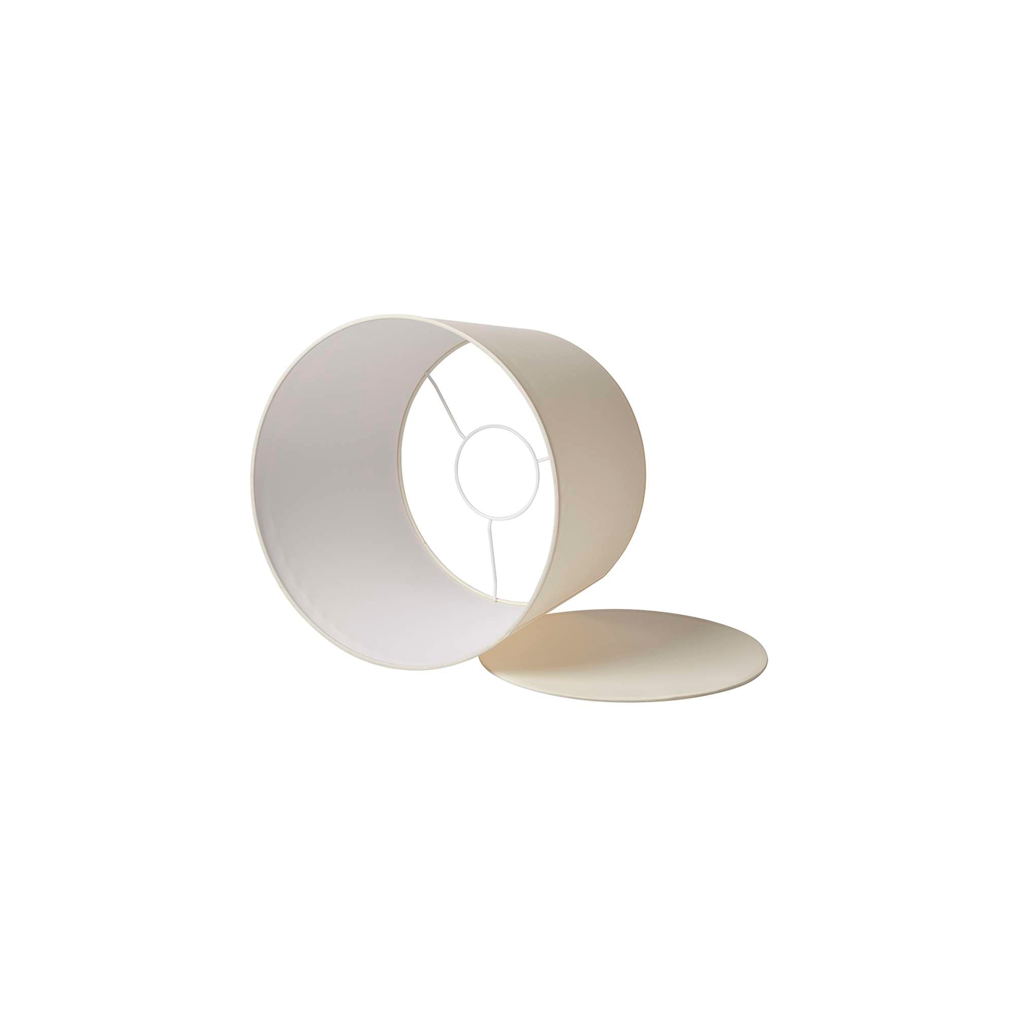 Emma Cabana Lampeskærm 25 cm. Creme