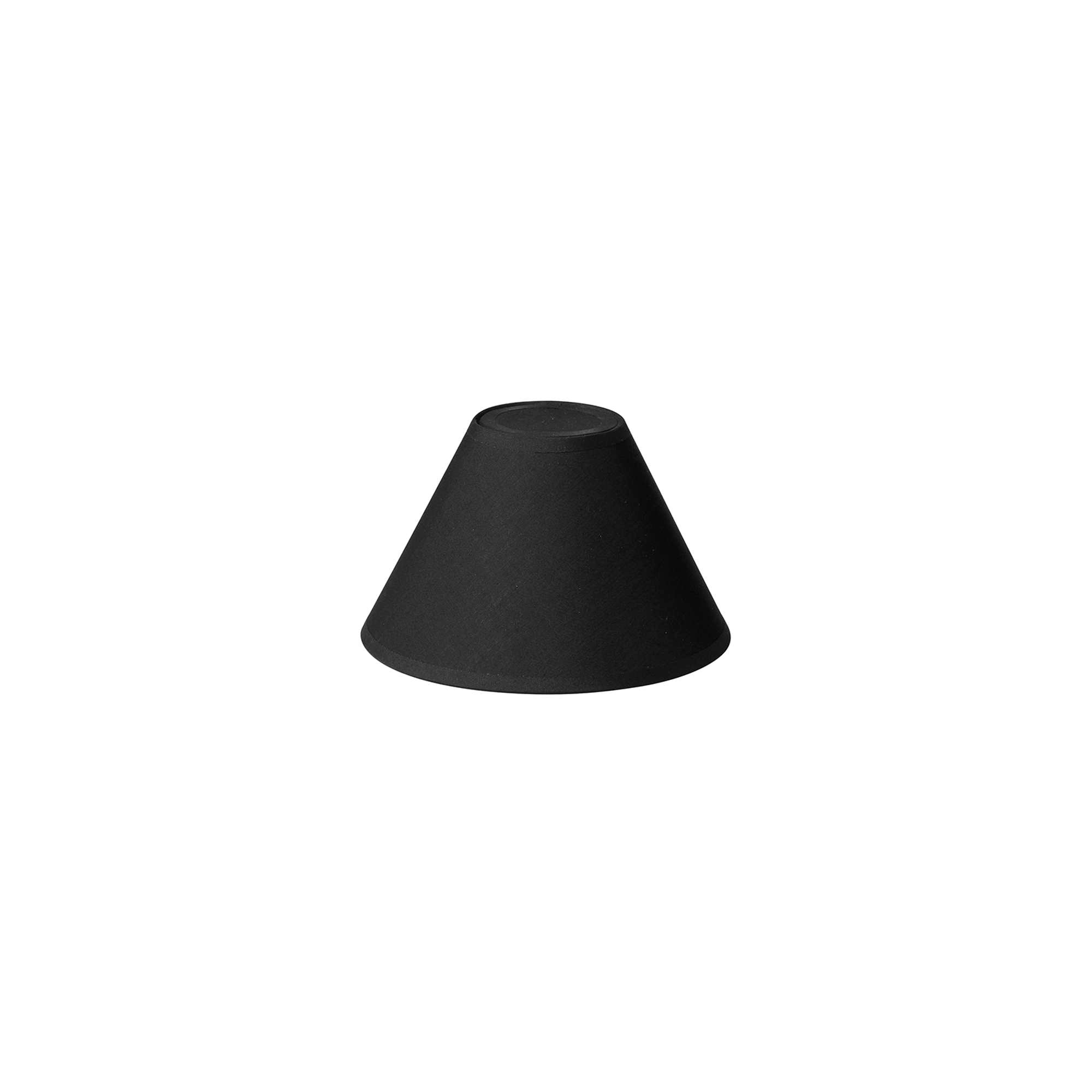 Emma Casa Lampeskærm 13,5 cm. Sort