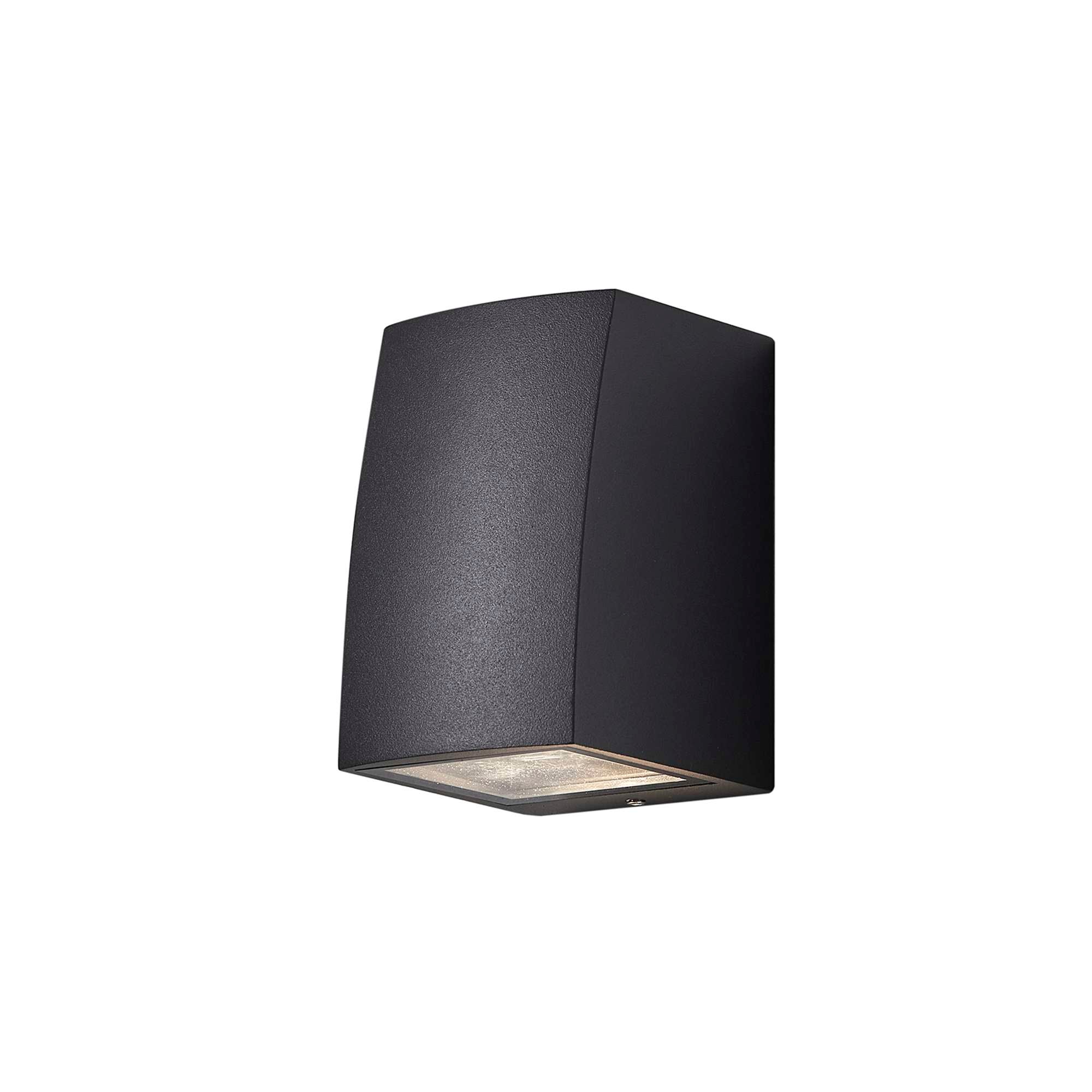 Ask Udendørs væglampe Antracitgrå Downlight