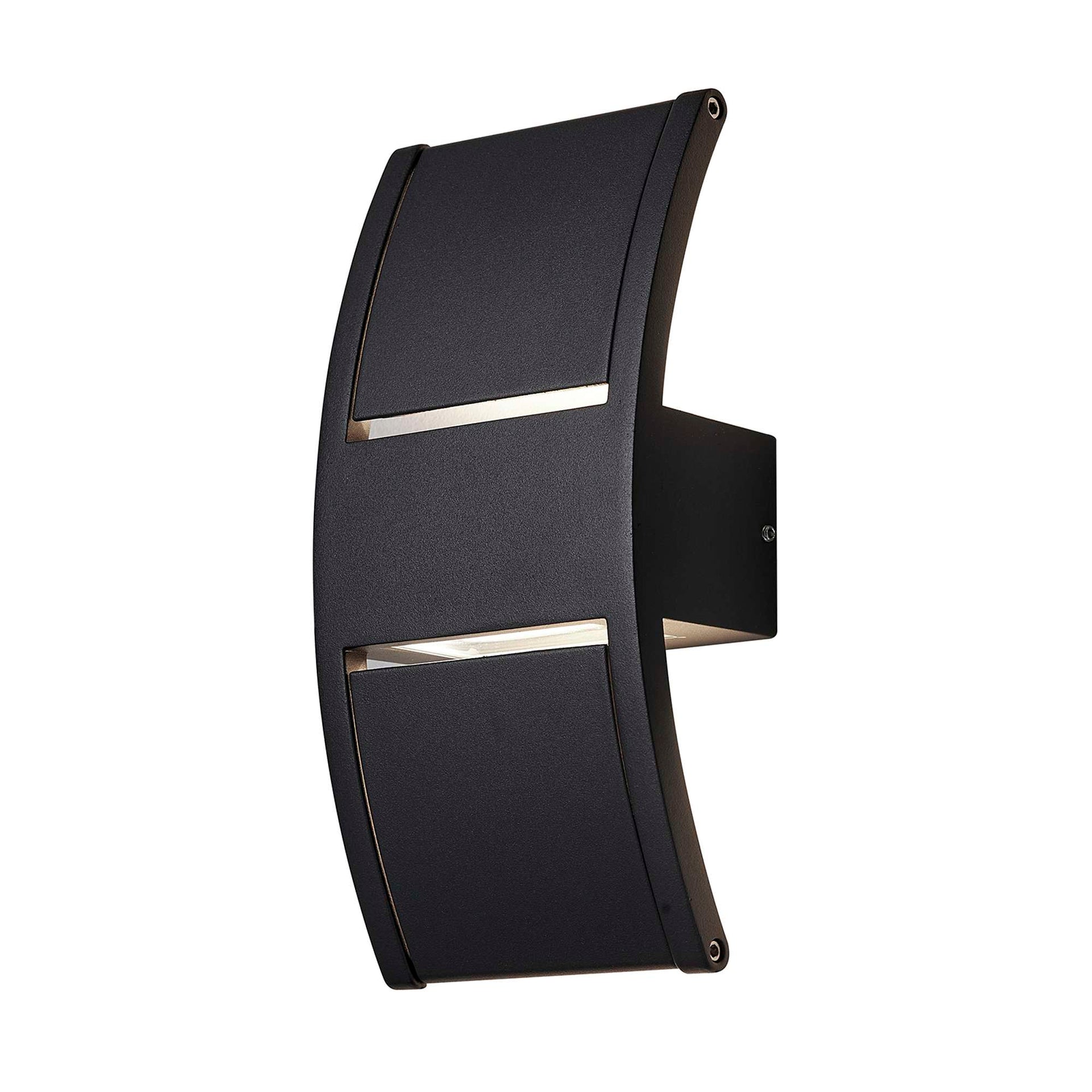 Lærk Udendørs væglampe Sort Up/Downlight_1