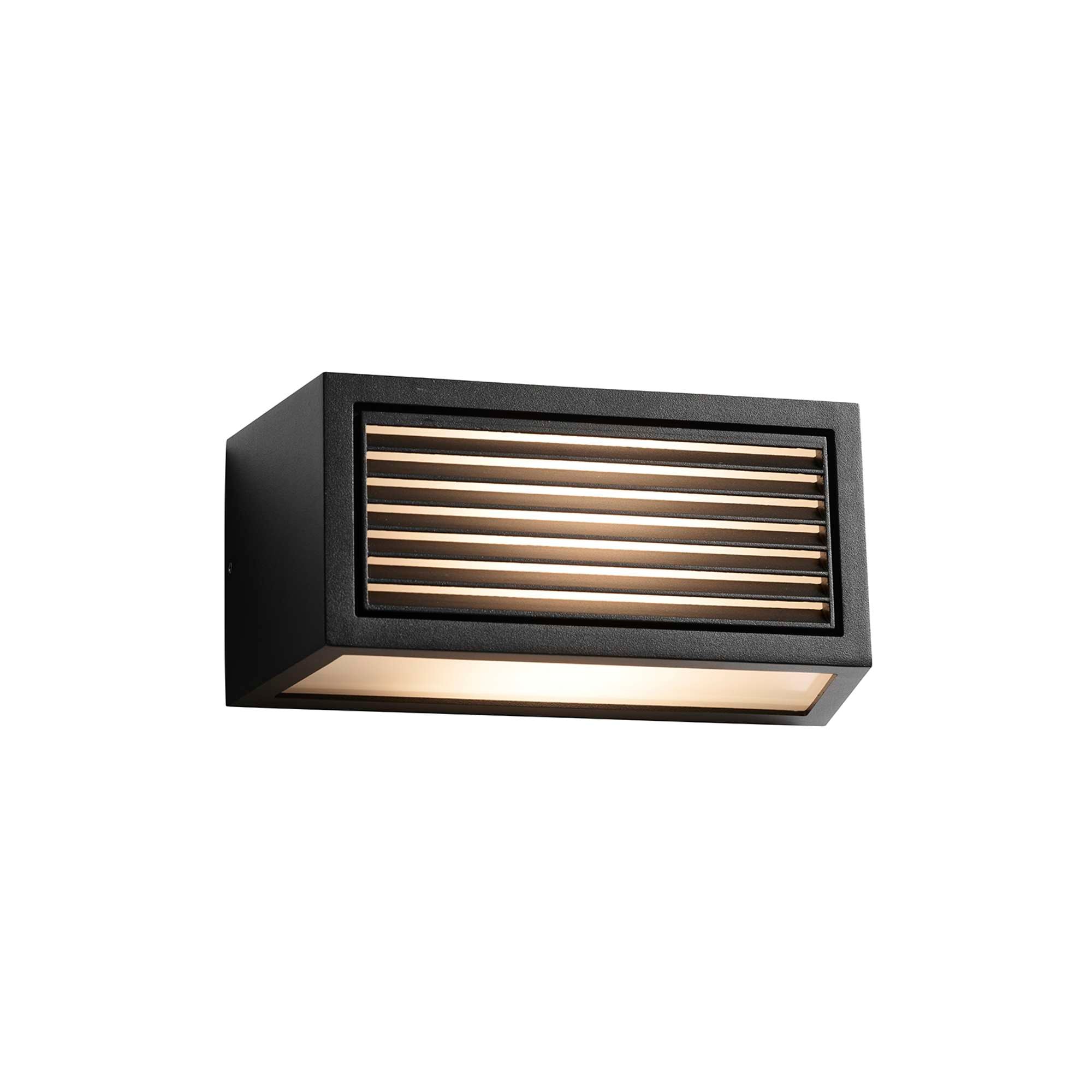 Elm Udendørs væglampe - sort up/downlight