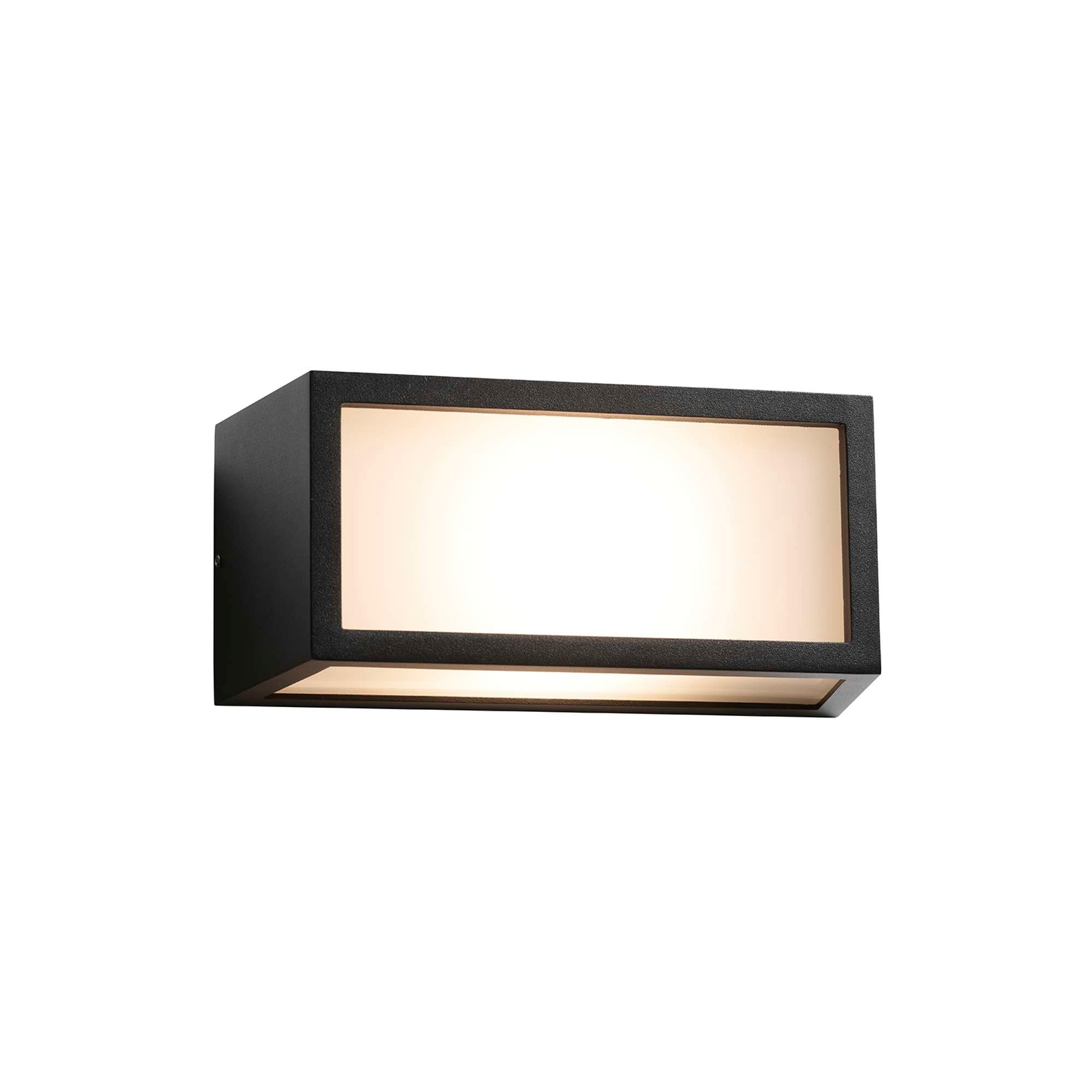 Elm Udendørs væglampe - sort up/downlight