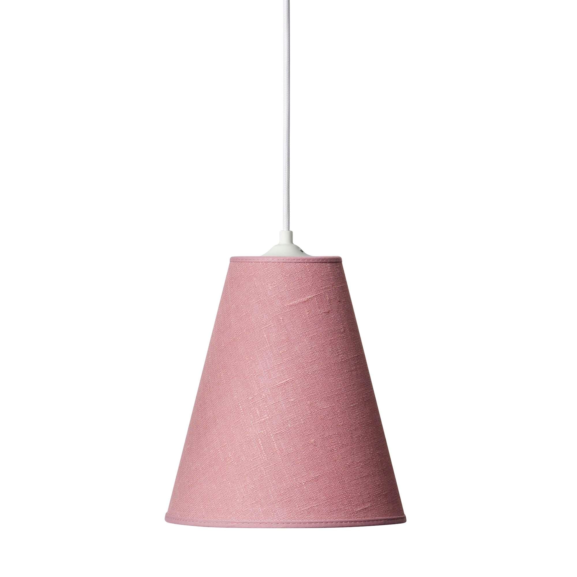 Carolin Pendel Gammel rosa m/Hvid ledning