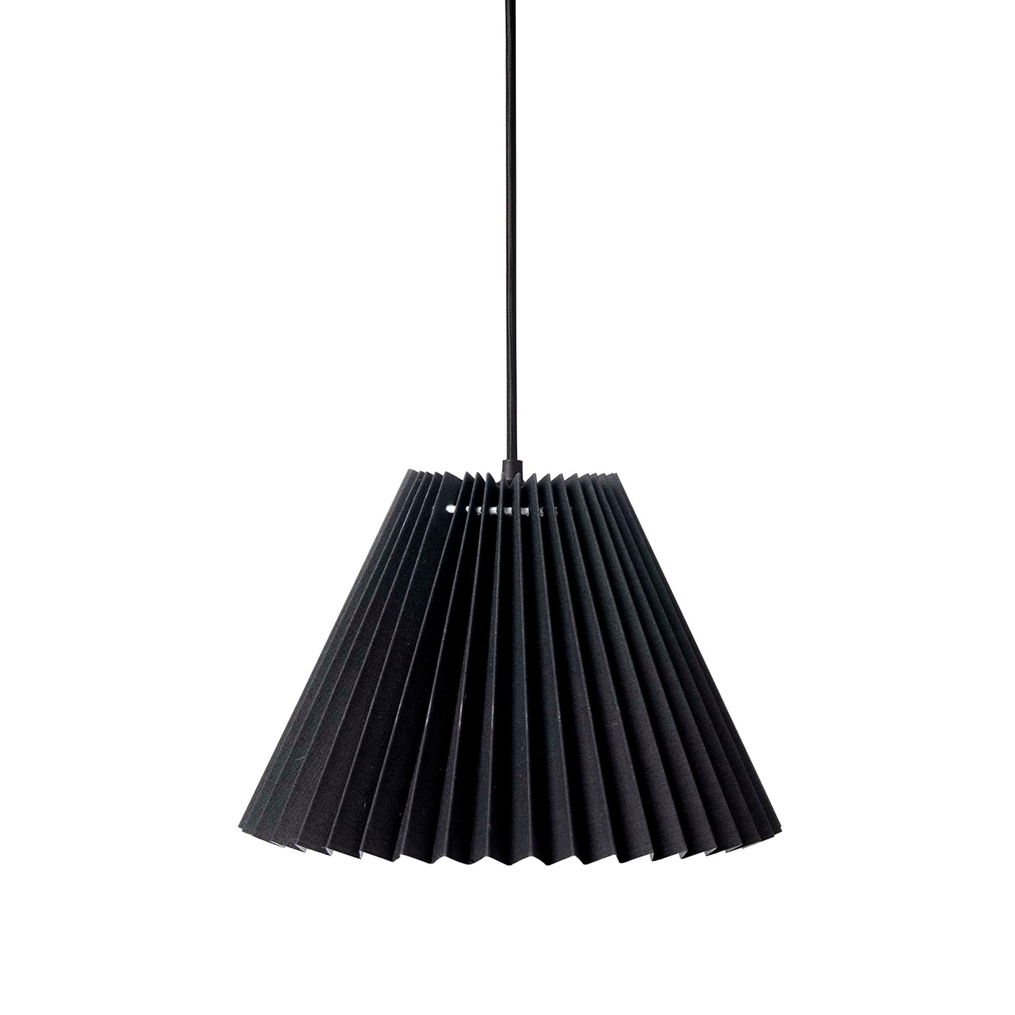 Emma Piso Pendel Sort m/Sort ledning