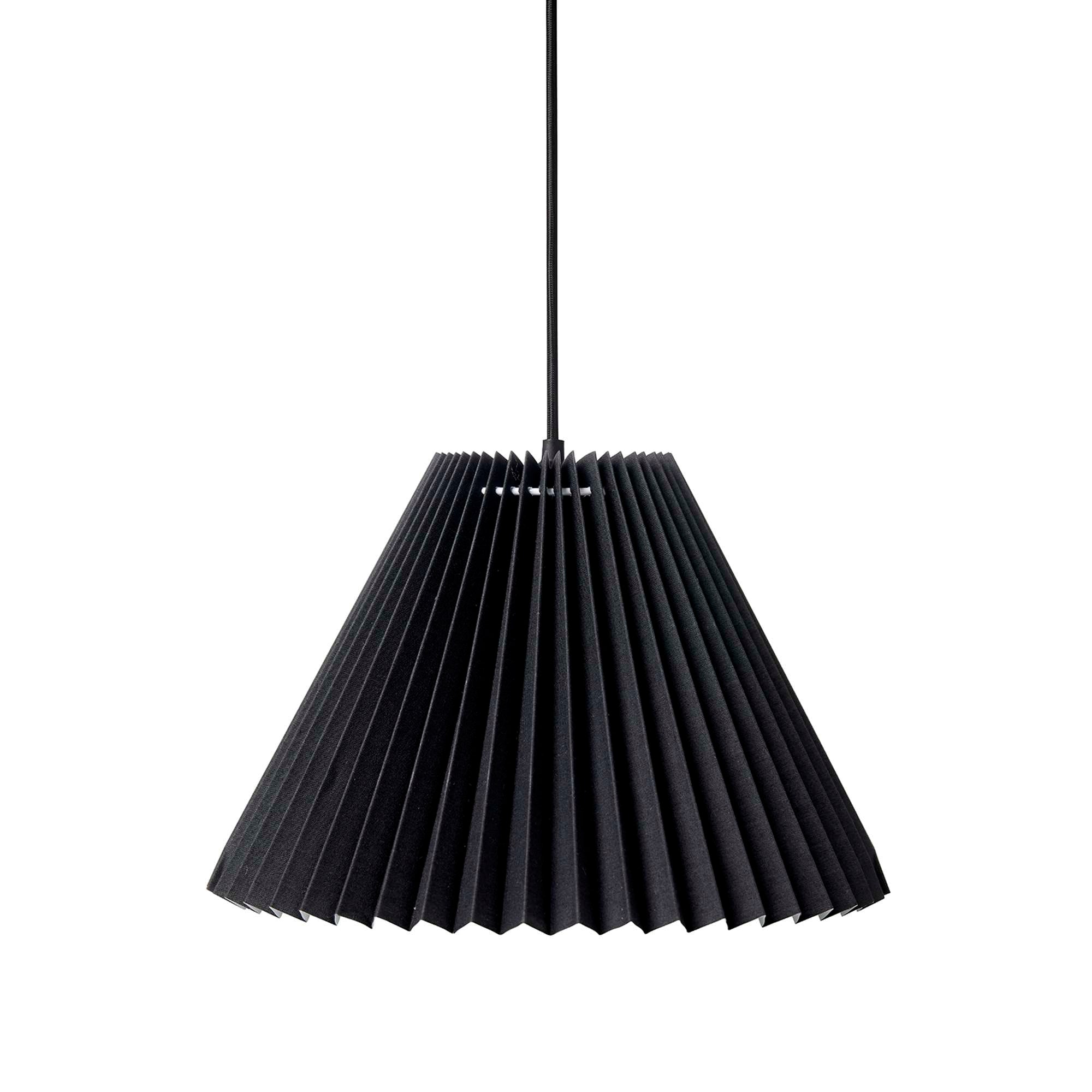 Emma Piso Pendel Sort m/Sort ledning