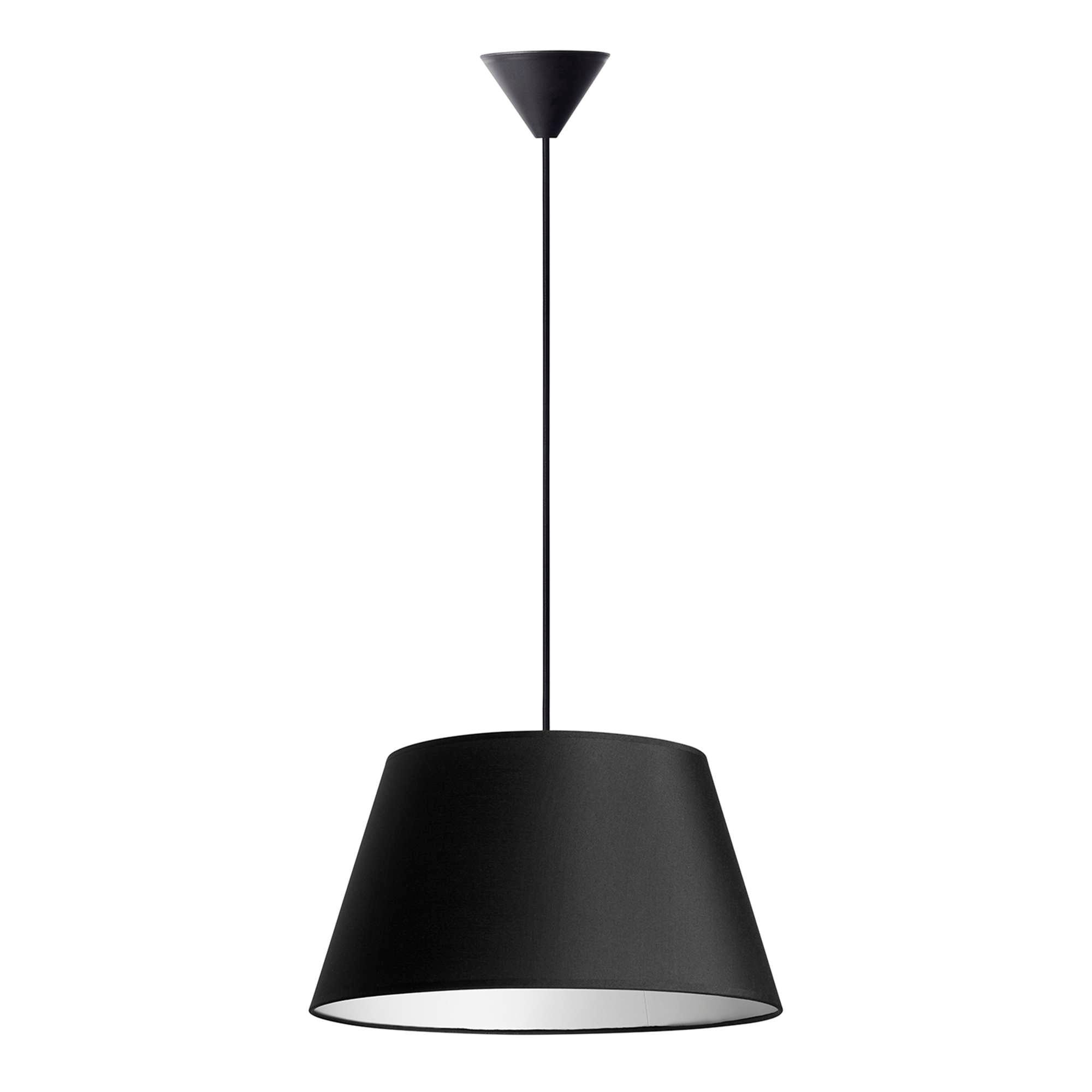 Isabella Campo Pendel 45 cm. Sort/hvid