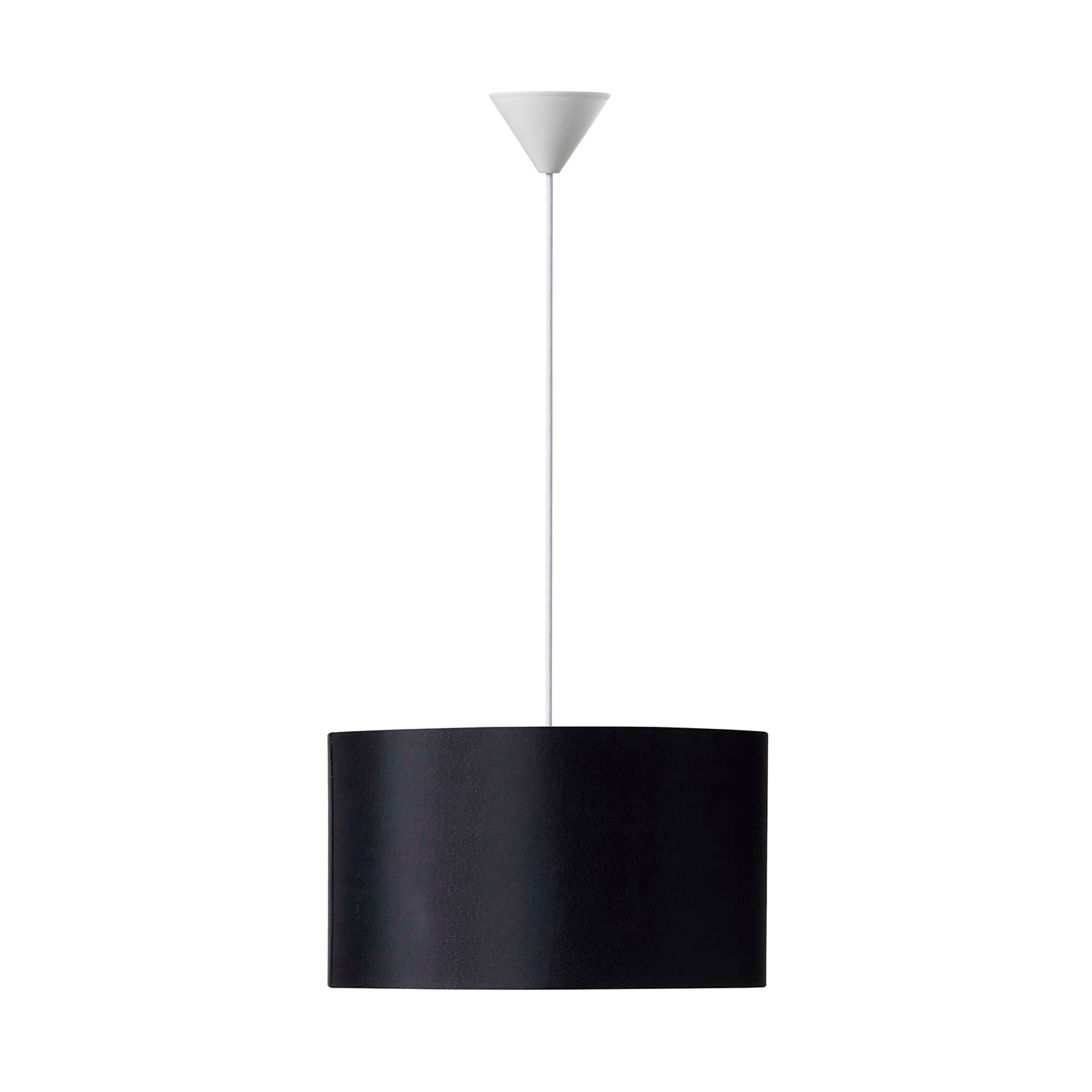 Uptown Castillo Pendel 45 cm. Sort m/Hvid ledning