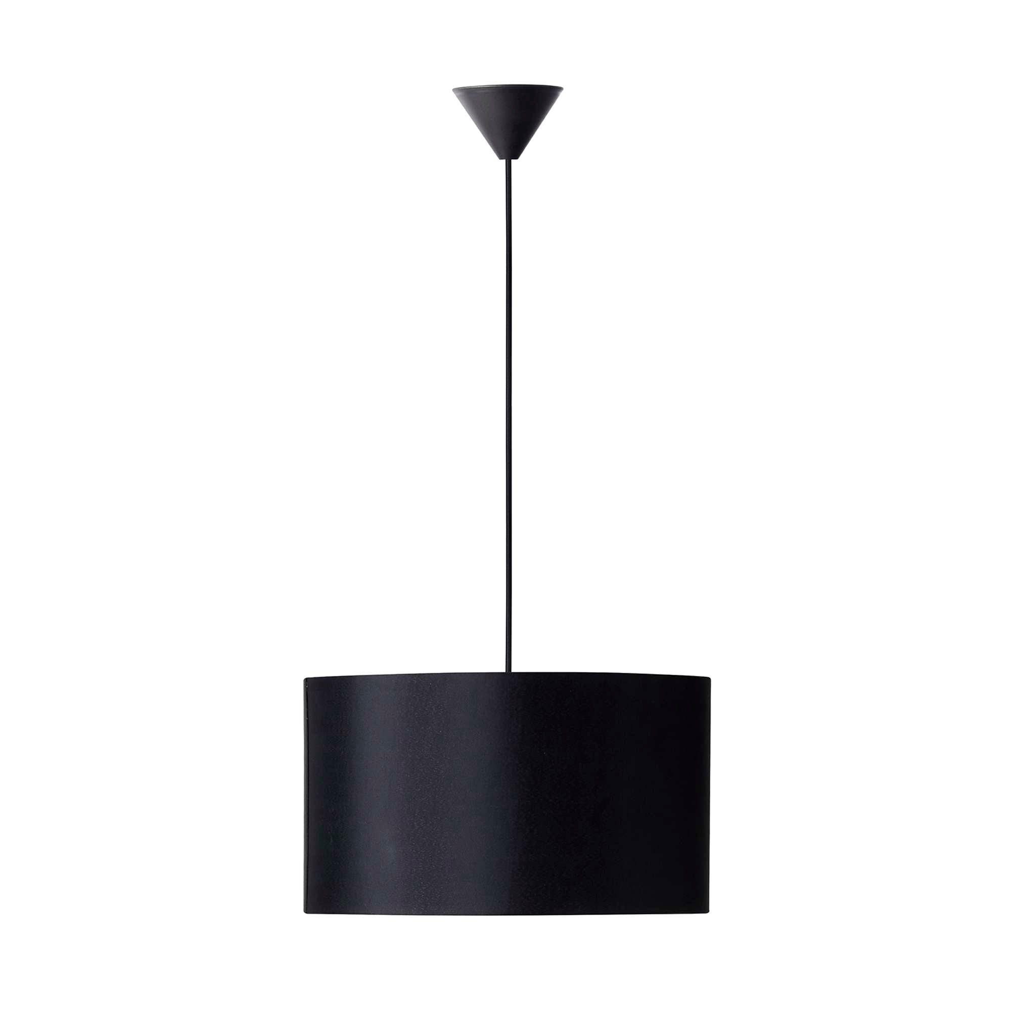 Uptown Castillo Pendel 45 cm. Sort m/Sort ledning
