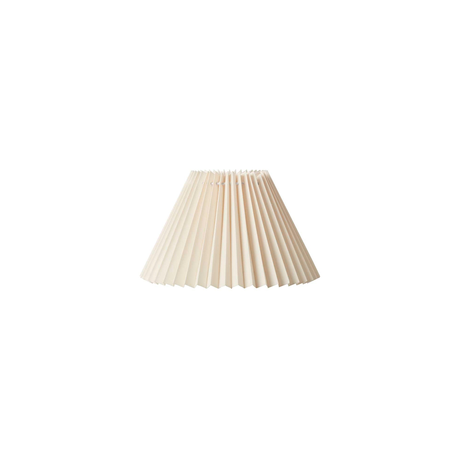 Emma Hacienda plisseskærm - creme H16 cm_1