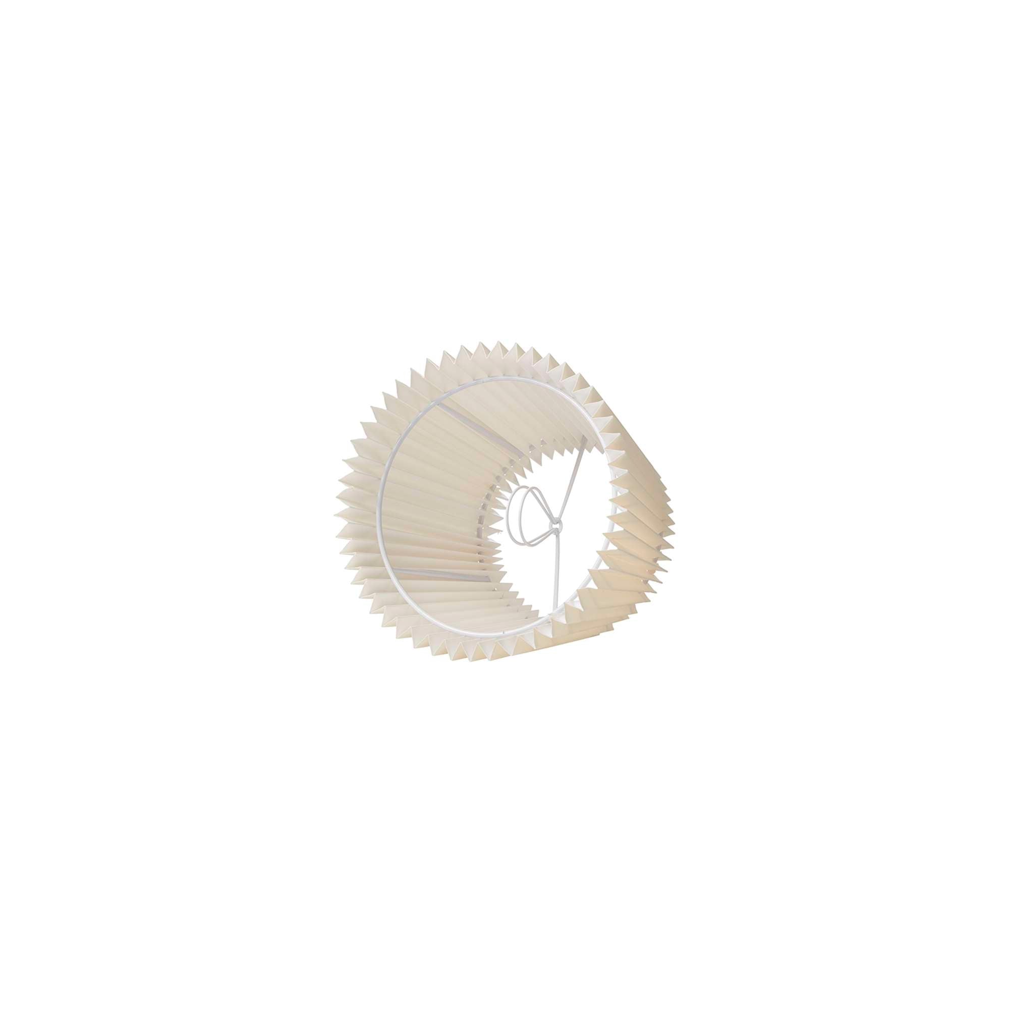 Emma Villa Plisseskærm 14 cm. Creme