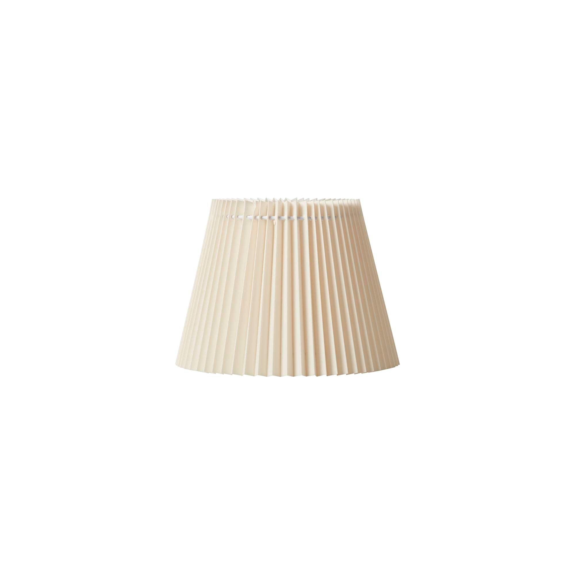 Emma Villa Plisseskærm 16 cm. Creme