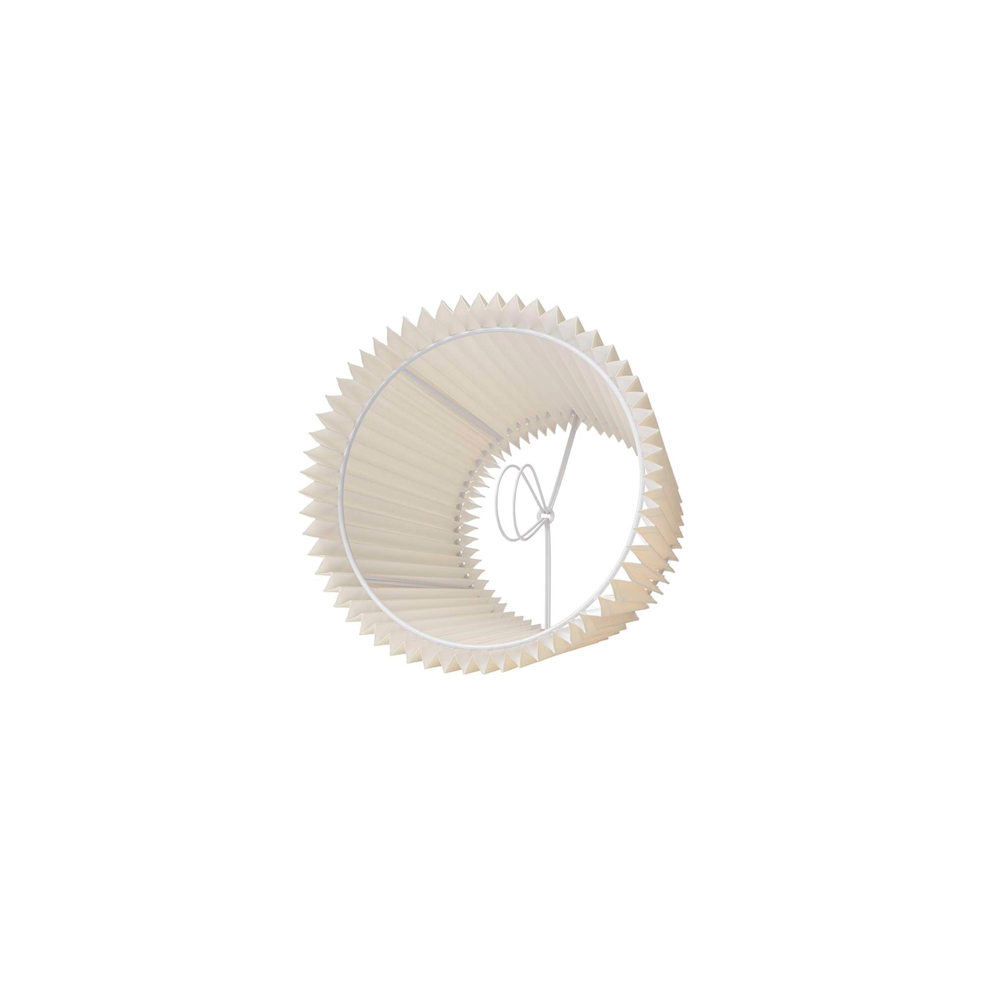 Emma Villa Plisseskærm 16 cm. Creme