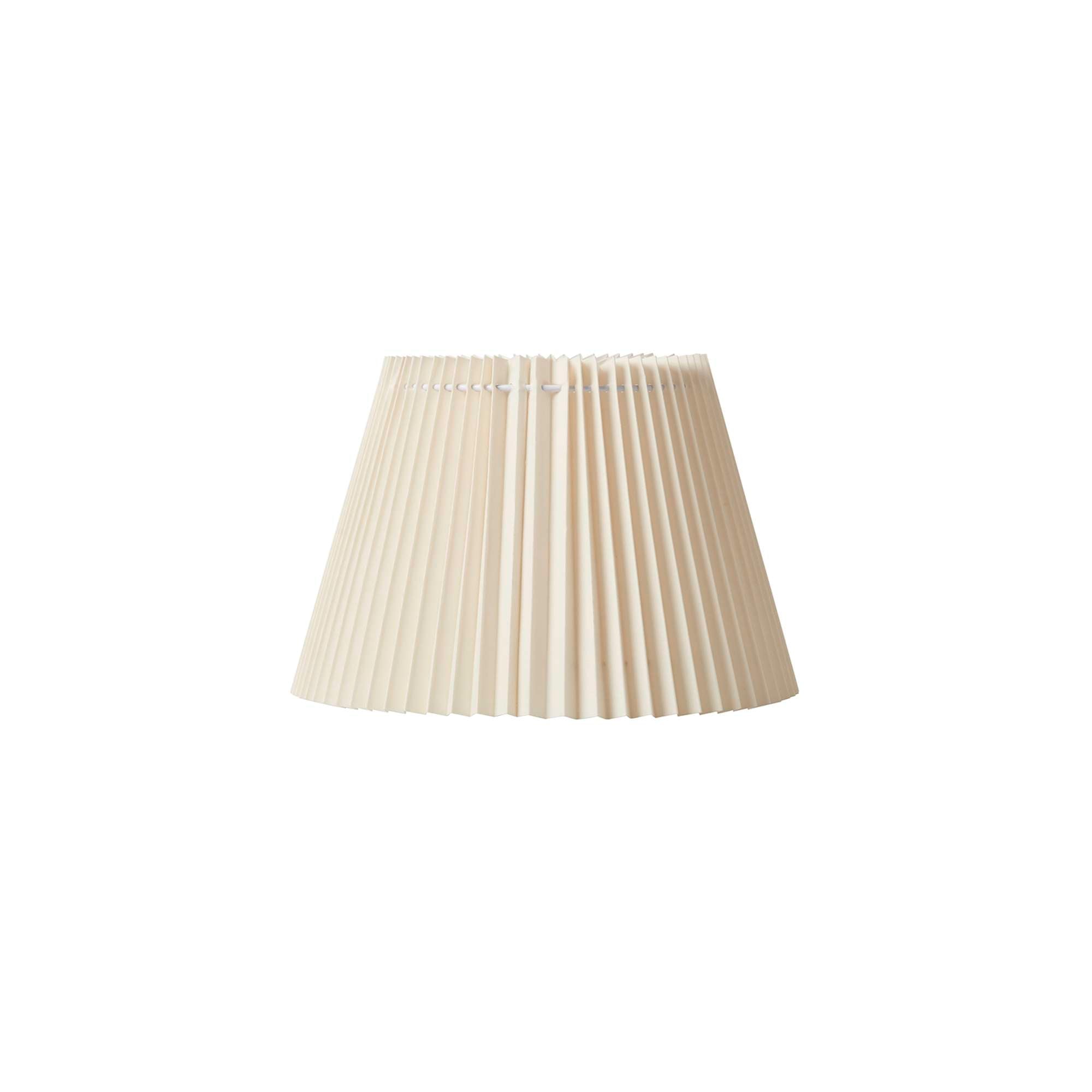 Emma Villa Plisseskærm 18 cm. Creme