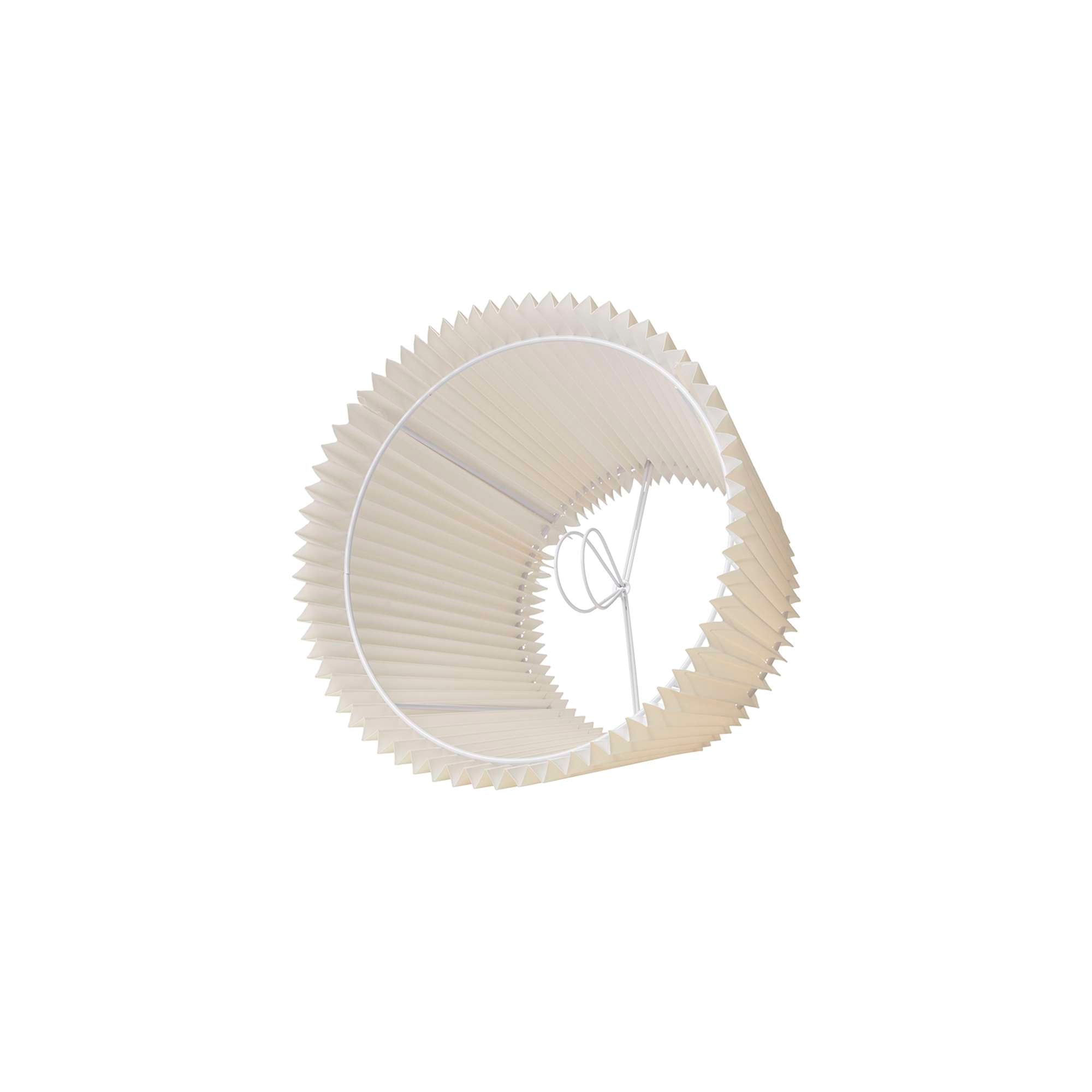 Emma Villa Plisseskærm 18 cm. Creme