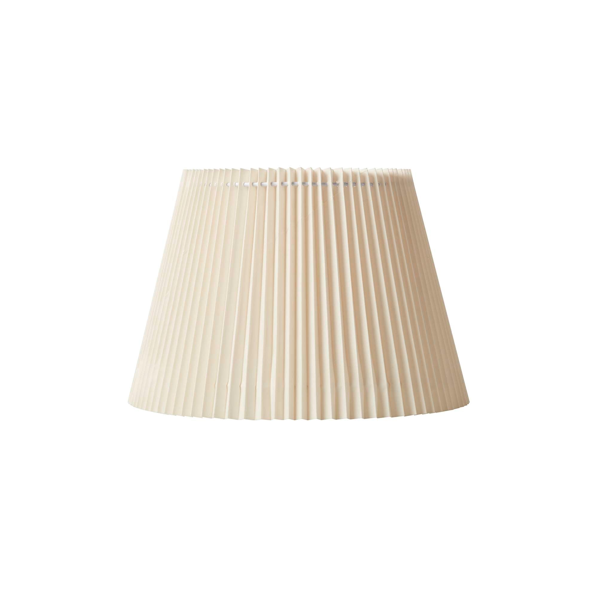 Emma Villa Plisseskærm 23 cm. Creme