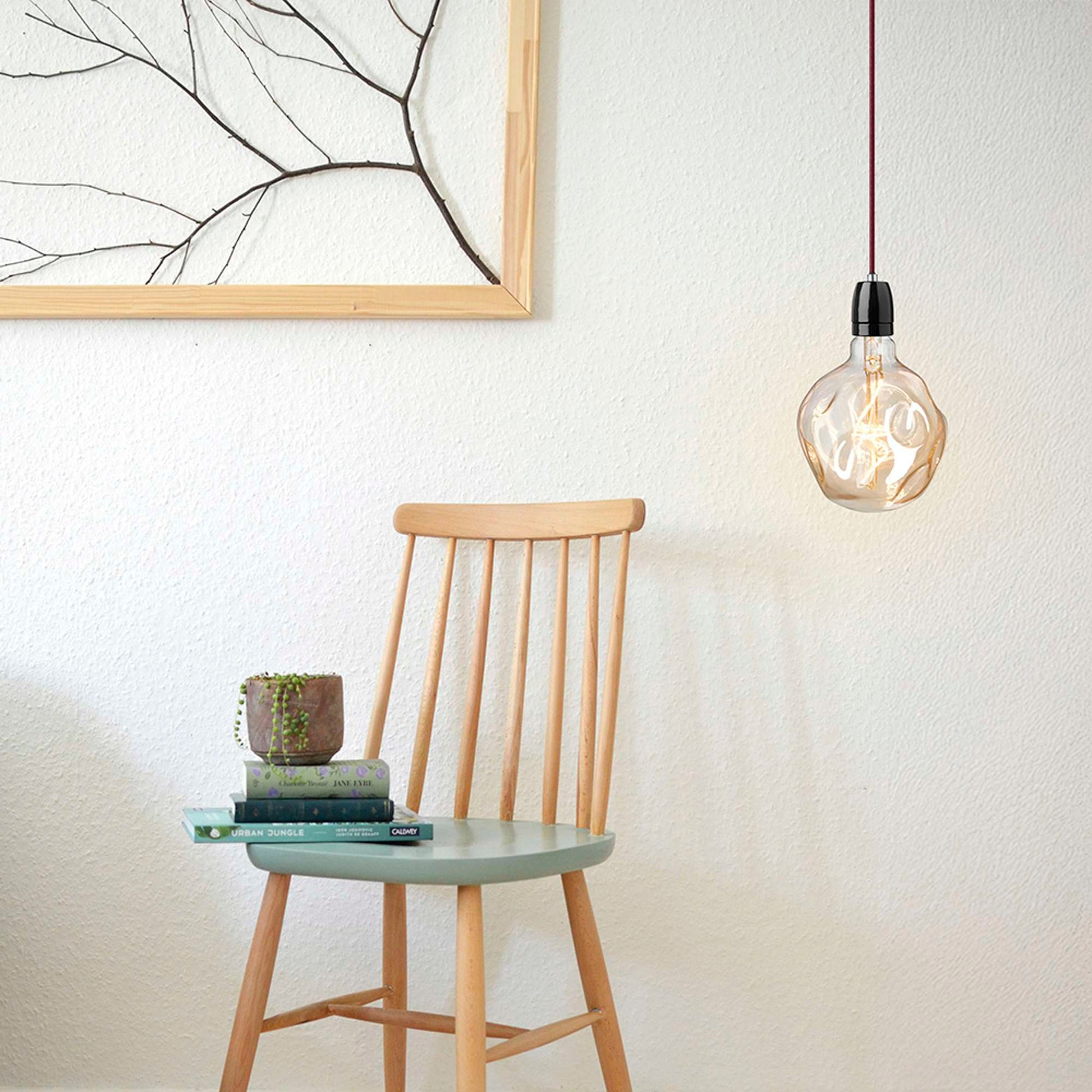 Vinrød Stofledning 4 m.