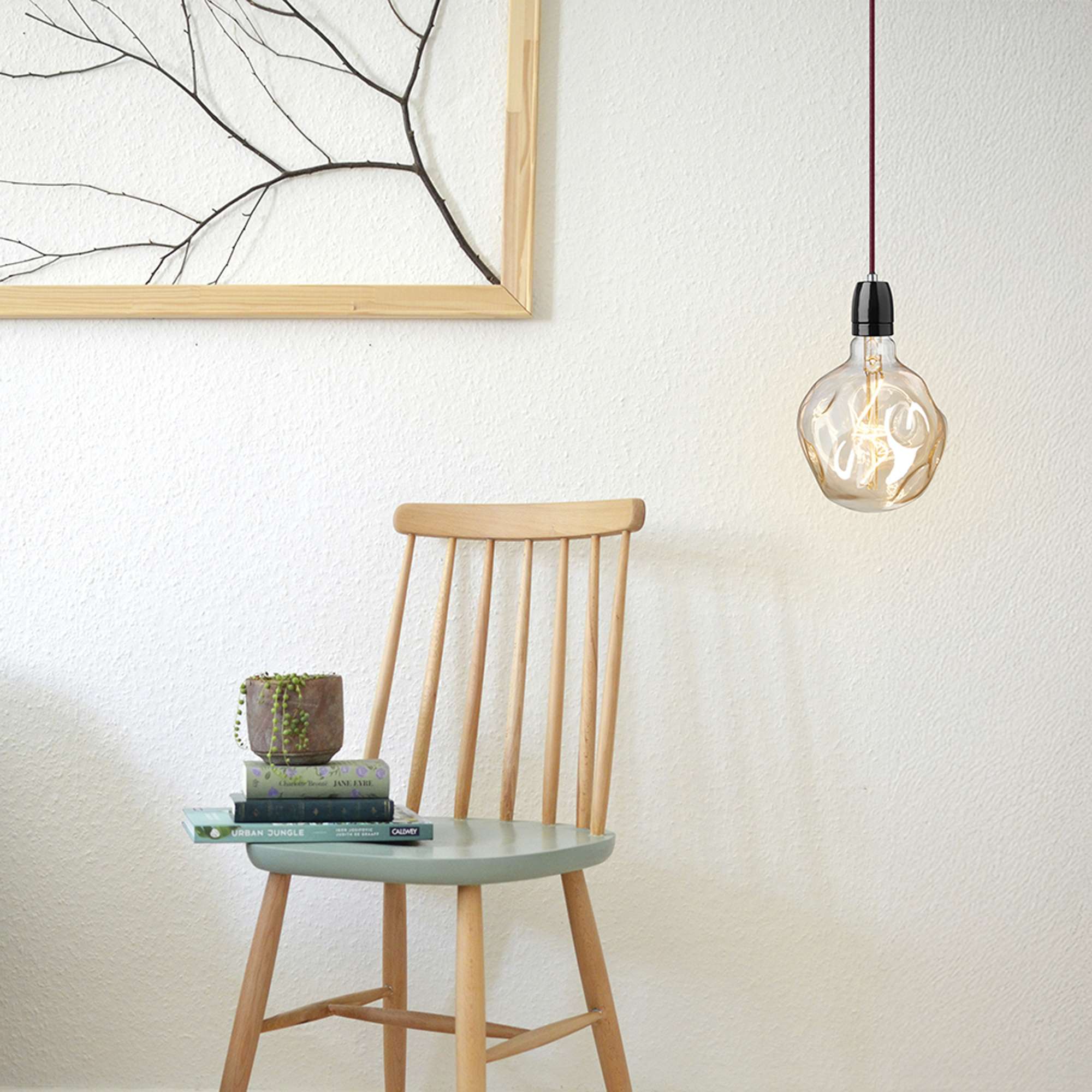 Vinrød Stofledning 4 m.