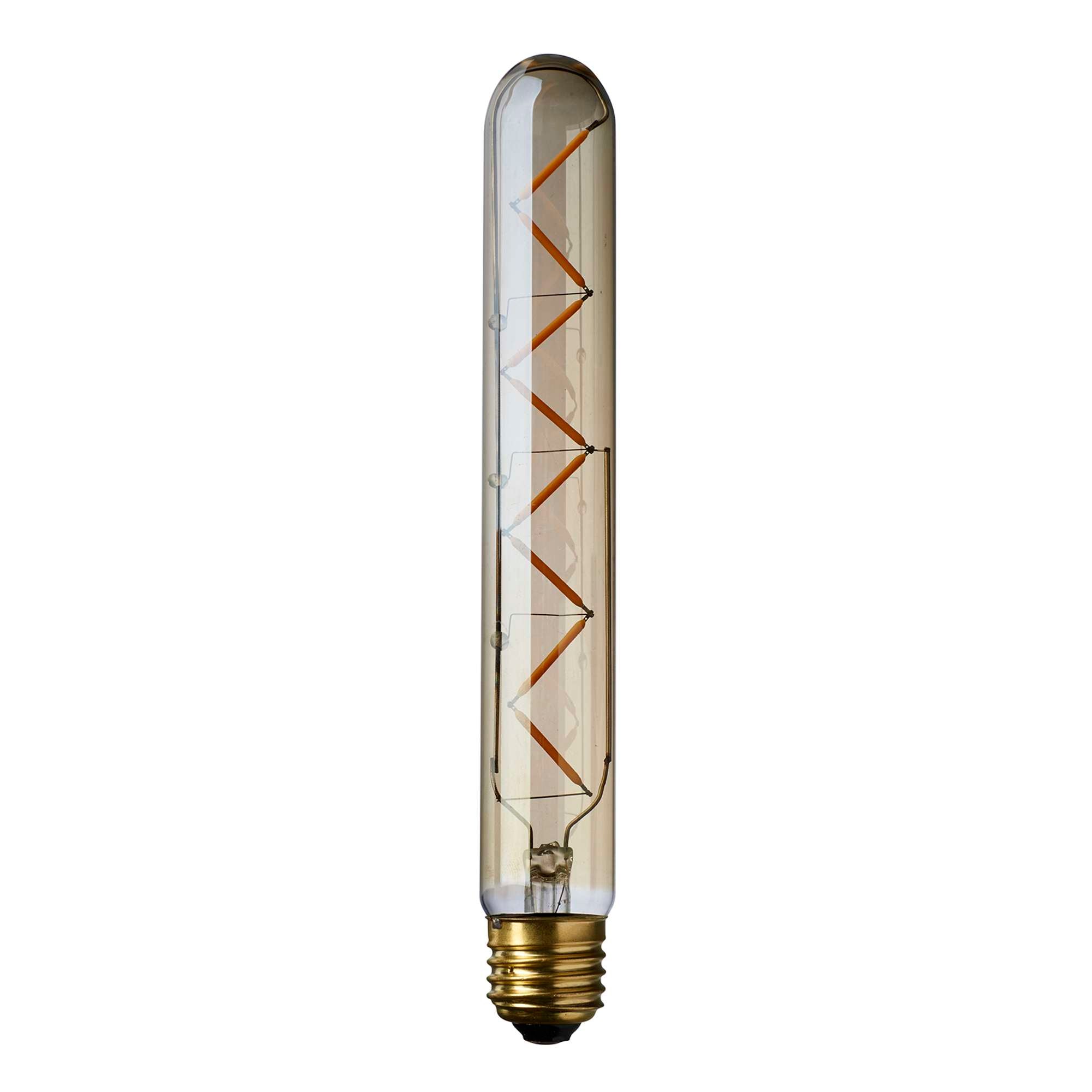 LED Rørpære 3W Gyldent glas