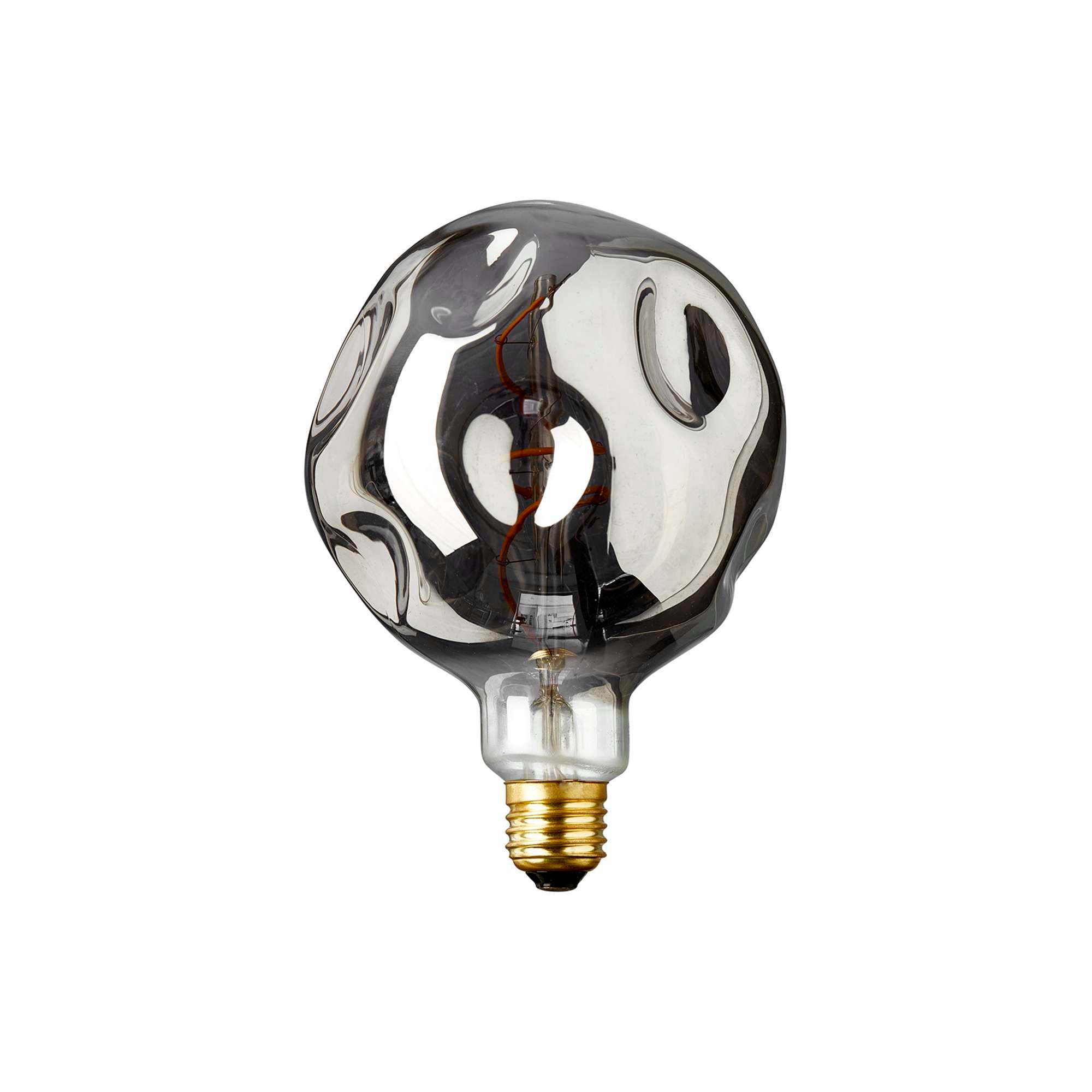 Stone LED Globepære 3W Mørktonet glas