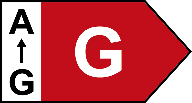 Produktets Energiklasse G
